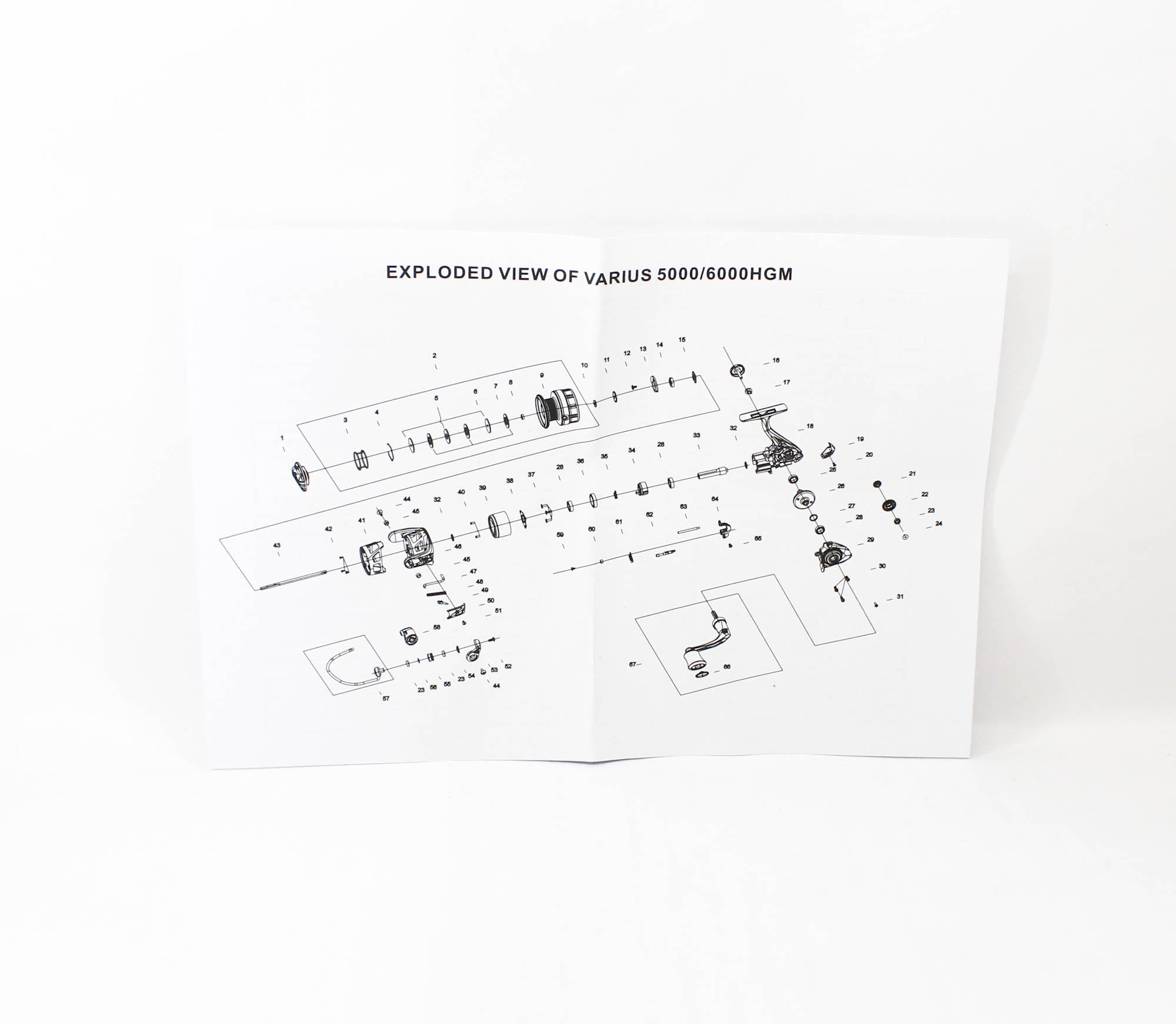 NS Black Hole Reel Spinning Varius 6000M (7069)