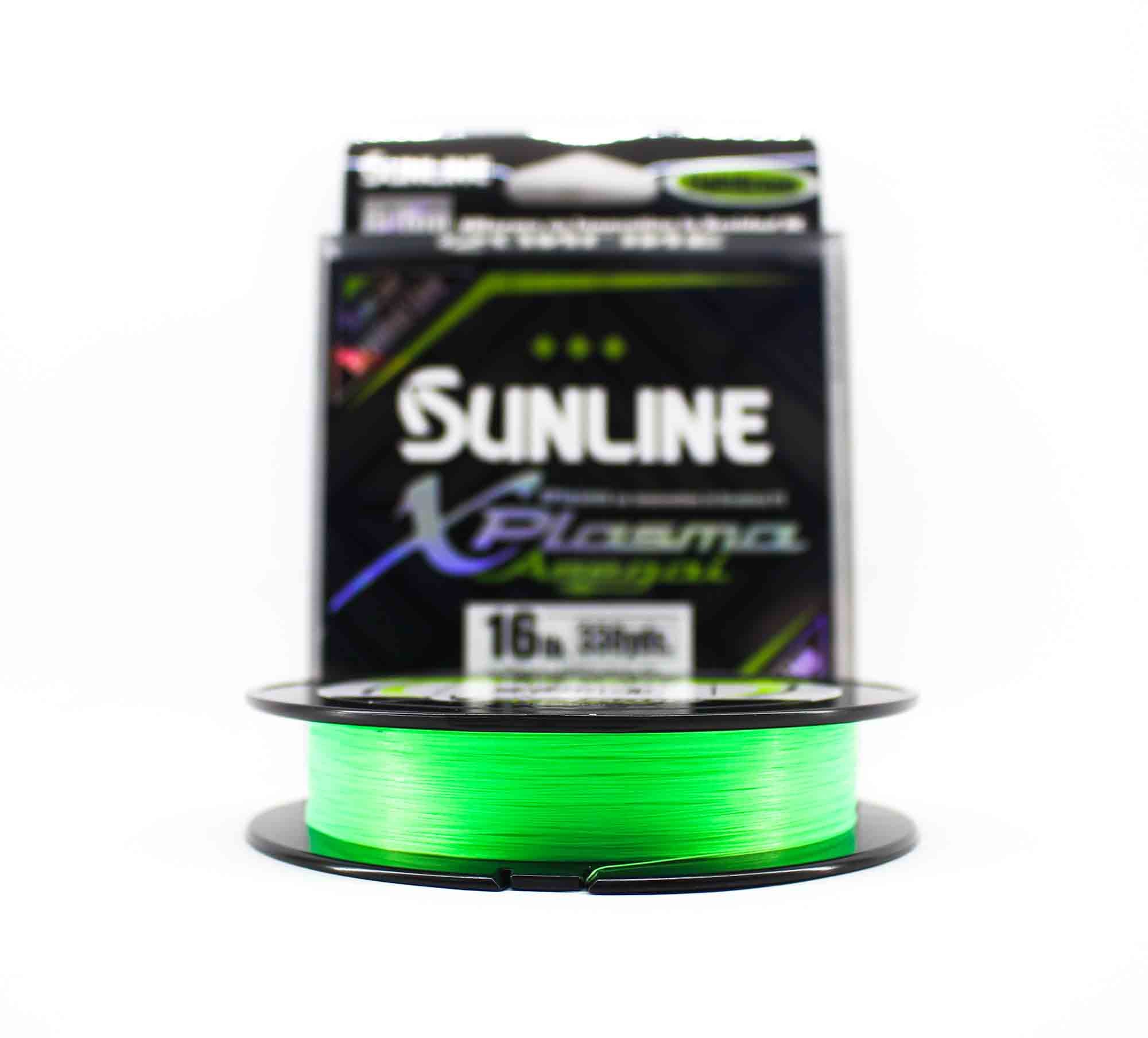 Sunline P.E Line Asegai Xplasma 330yds P.E 1.5 16lb Light Green (6759)
