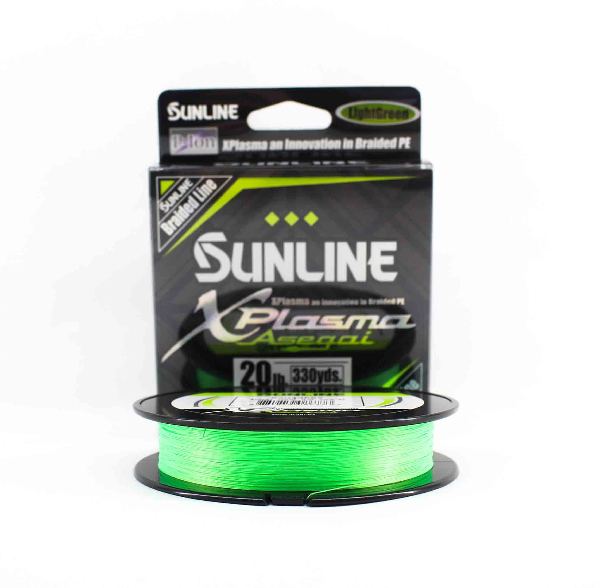 Sunline P.E Line Asegai Xplasma 330yds P.E 2 20lb Light Green (6773)