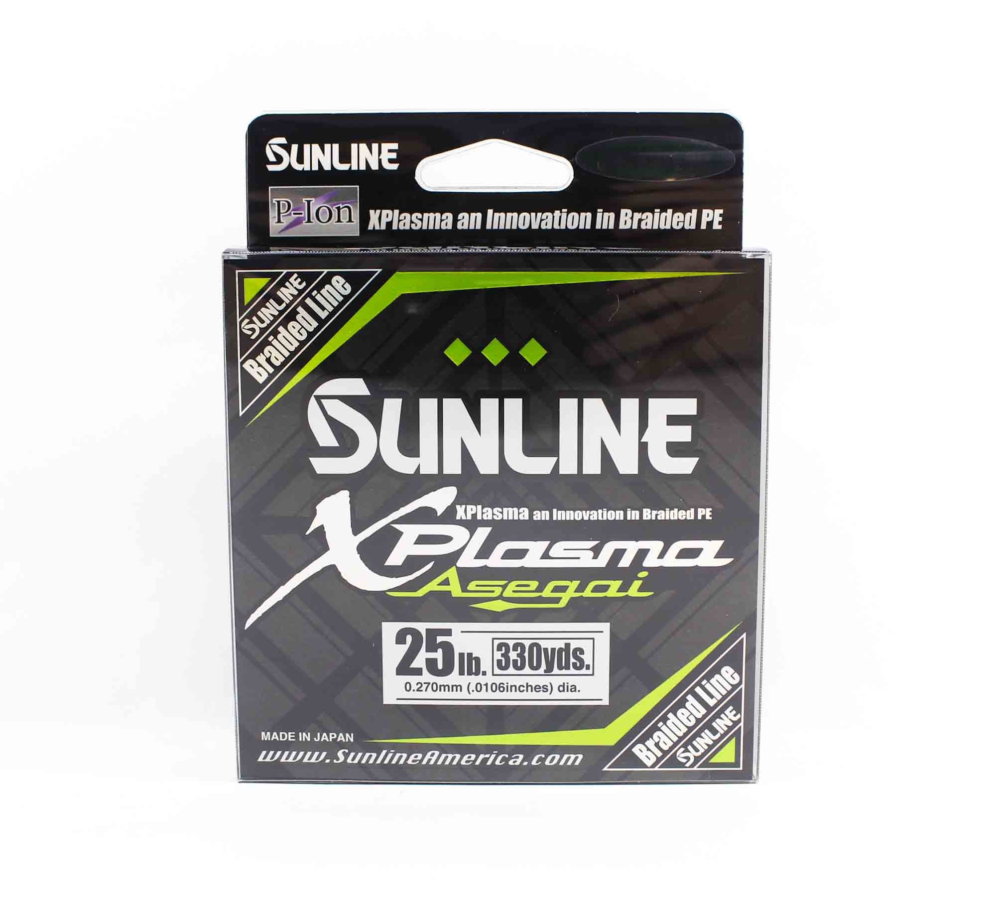 Sunline P.E Line Asegai Xplasma 330yds P.E 2.5 25lb Dark Green (6933)