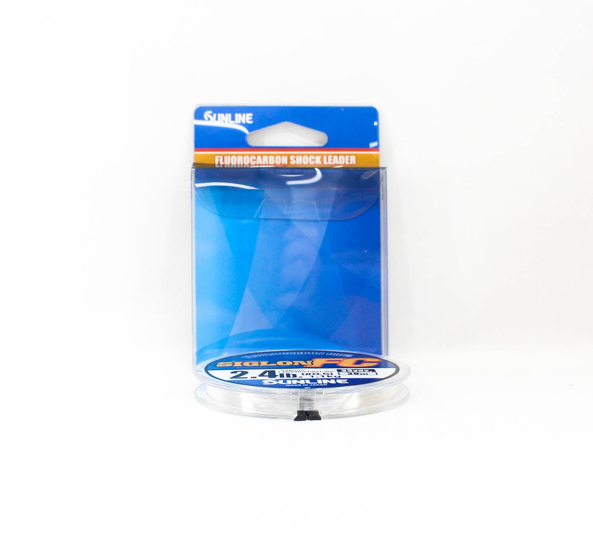 Sunline Fluorocarbon Leader Siglon FC 100% 30m 2.4lb Diameter 0.128mm (8111