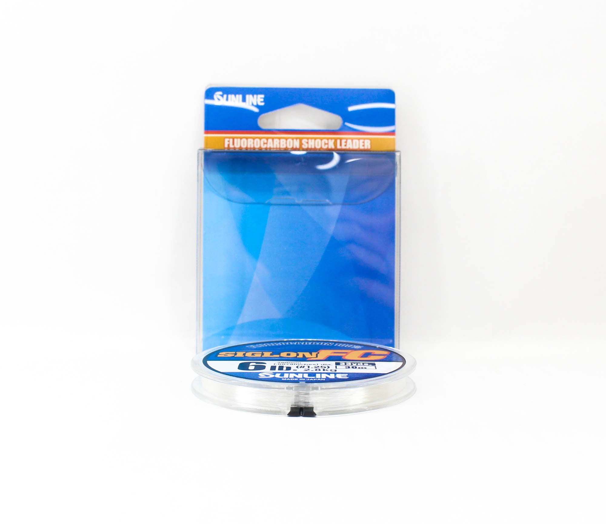 Sunline Fluorocarbon Leader Siglon FC 100% 30m 6lb Diameter 0.2mm (8159)