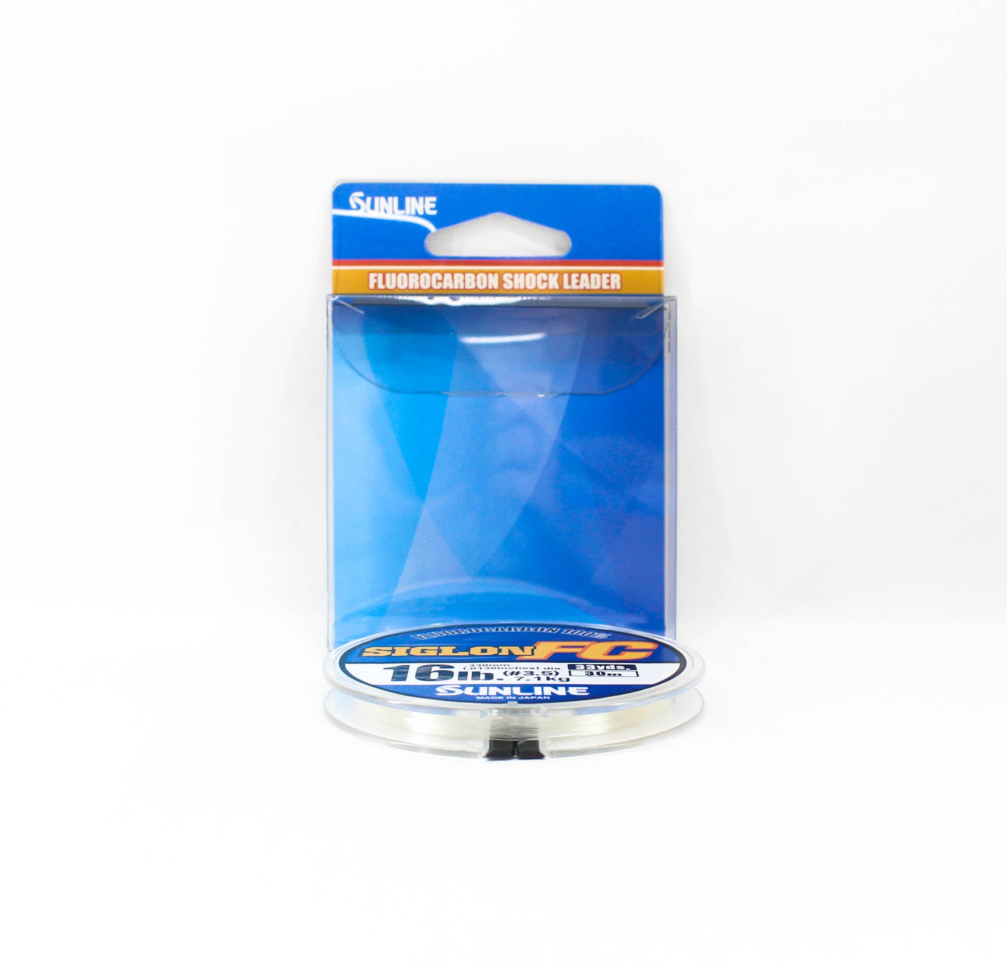 Sunline Fluorocarbon Leader Siglon FC 100% 30m 16lb Diameter 0.33mm (8210)