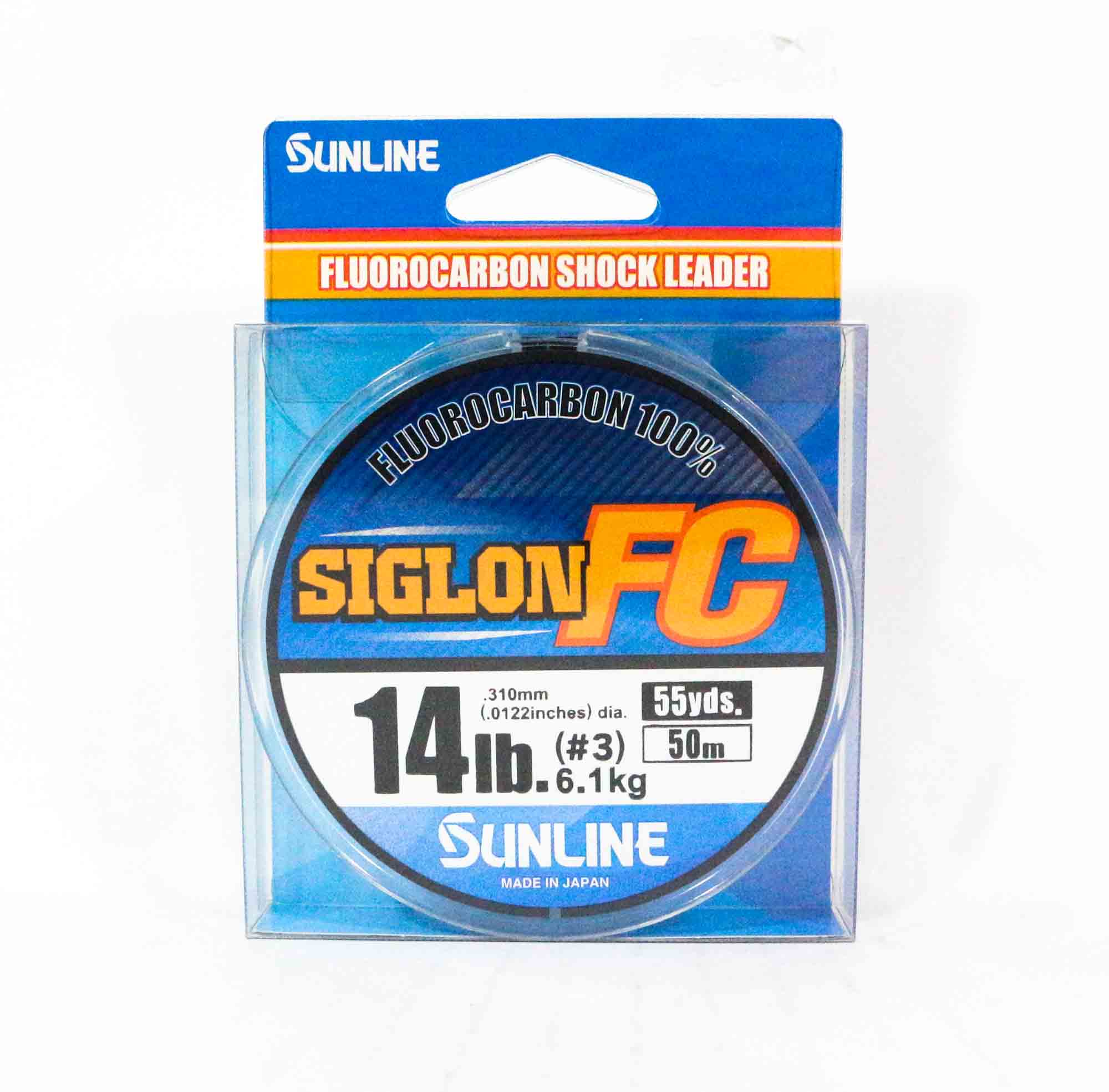 Sunline Fluorocarbon Leader Siglon FC 100% 50m 14lb Diameter 0.31mm (8319)