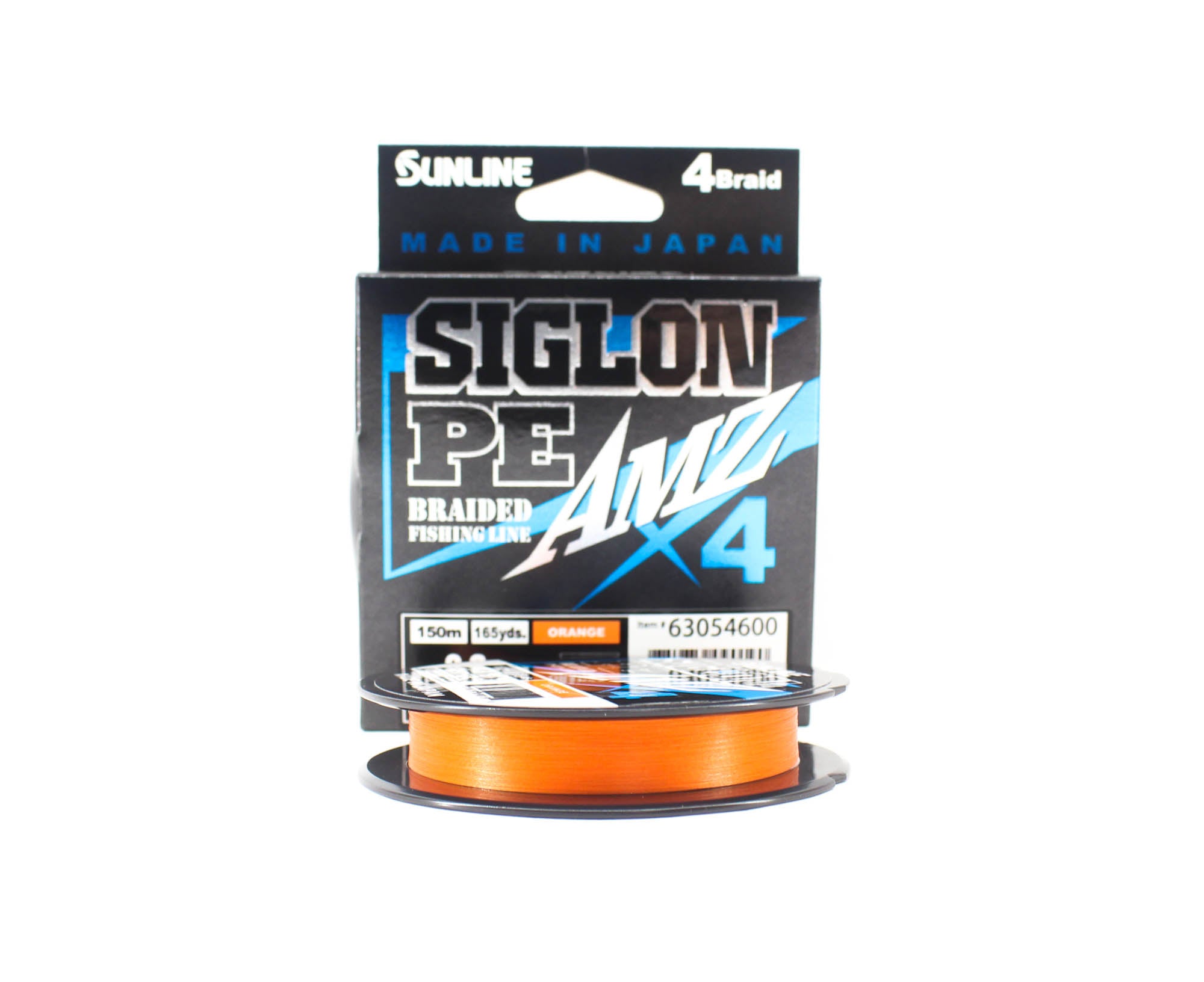 Sunline P.E Line X4 Siglon AMZ 150M P.E 0.2 2.8LB Orange (0190)