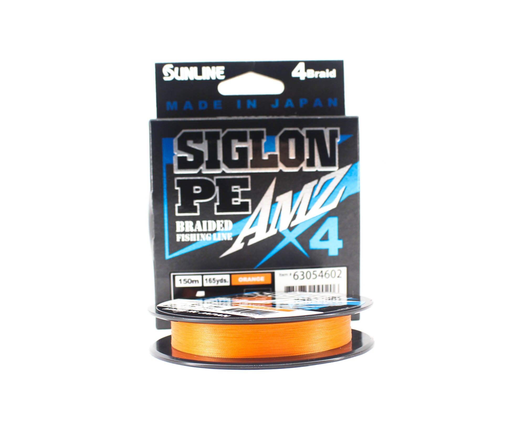 Sunline P.E Line X4 Siglon AMZ 150M P.E 0.3 4LB Orange (0206)