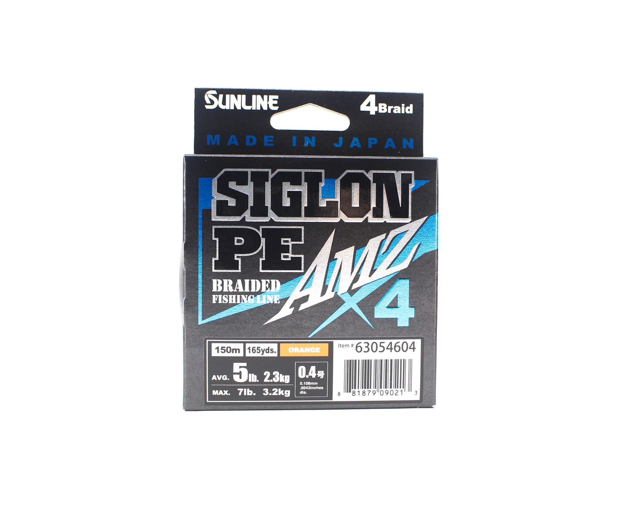 Sunline P.E Line X4 Siglon AMZ 150M P.E 0.4 5LB Orange (0213)