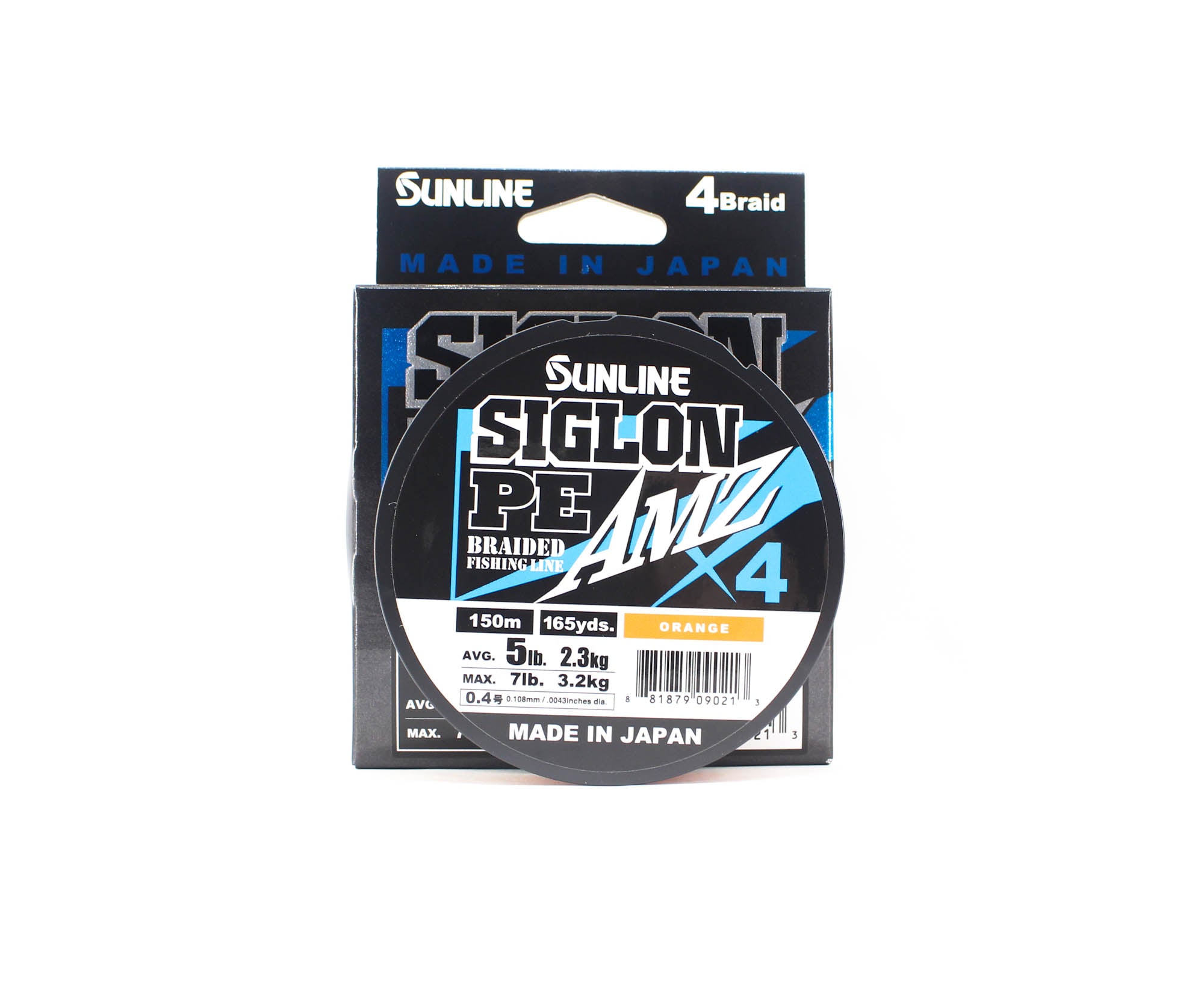 Sunline P.E Line X4 Siglon AMZ 150M P.E 0.4 5LB Orange (0213)