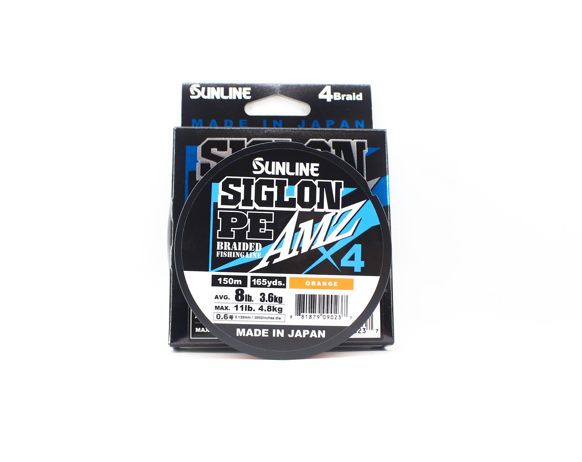 Sunline P.E Line X4 Siglon AMZ 150M P.E 0.6 8LB Orange (0237)