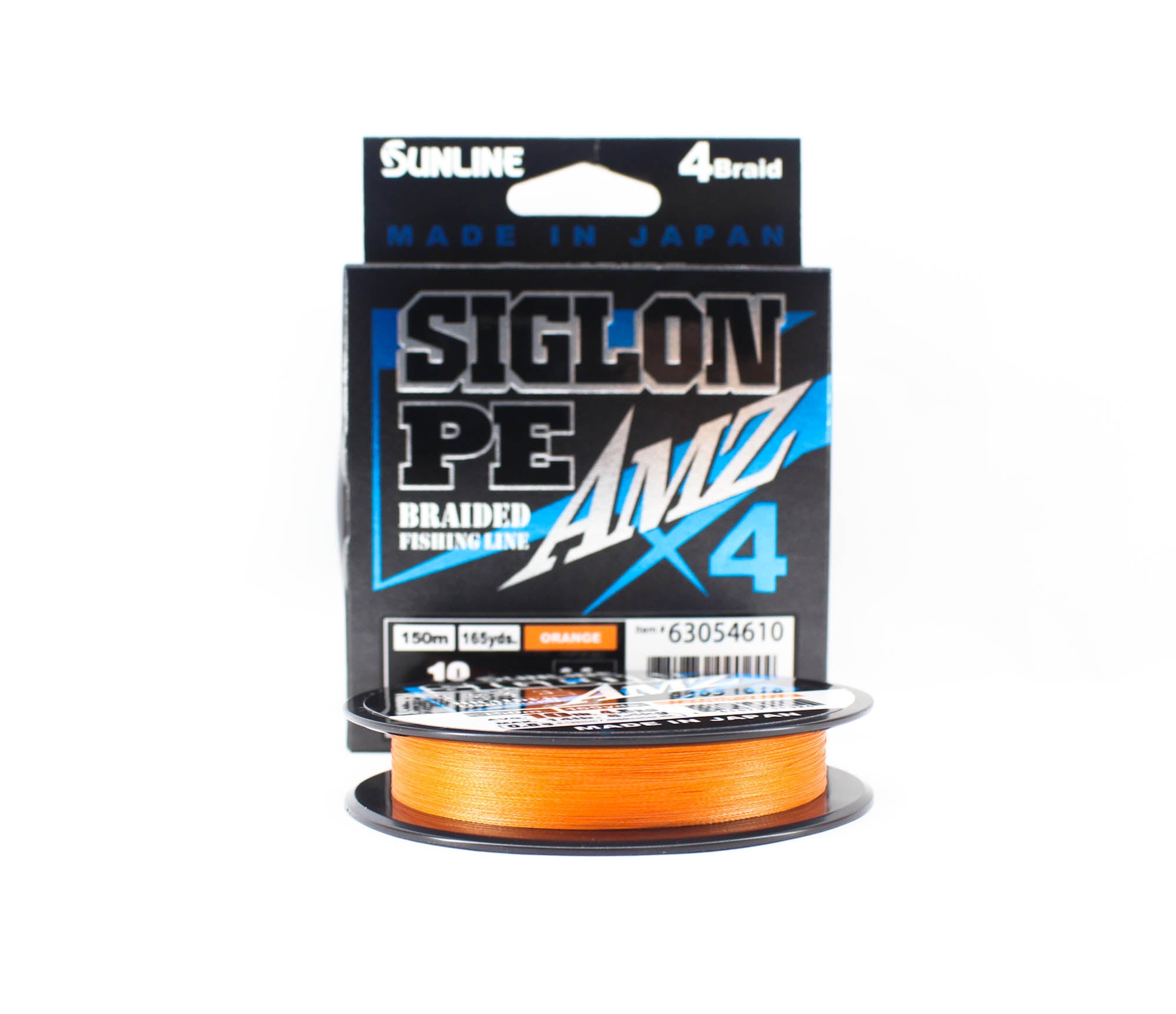 Sunline P.E Line X4 Siglon AMZ 150M P.E 0.8 10LB Orange (0244)