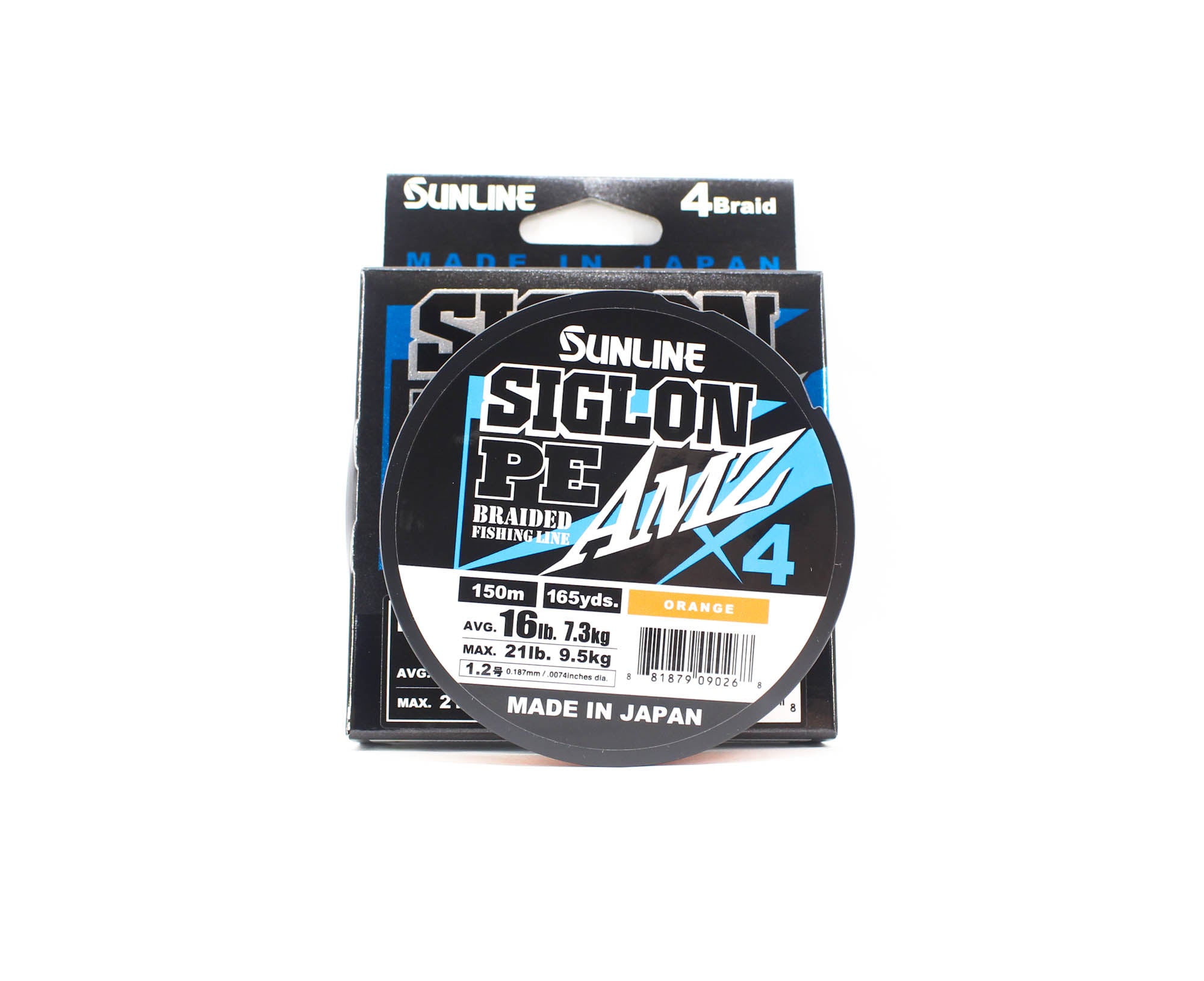 Sunline P.E Line X4 Siglon AMZ 150M P.E 1.2 16LB Orange (0268)