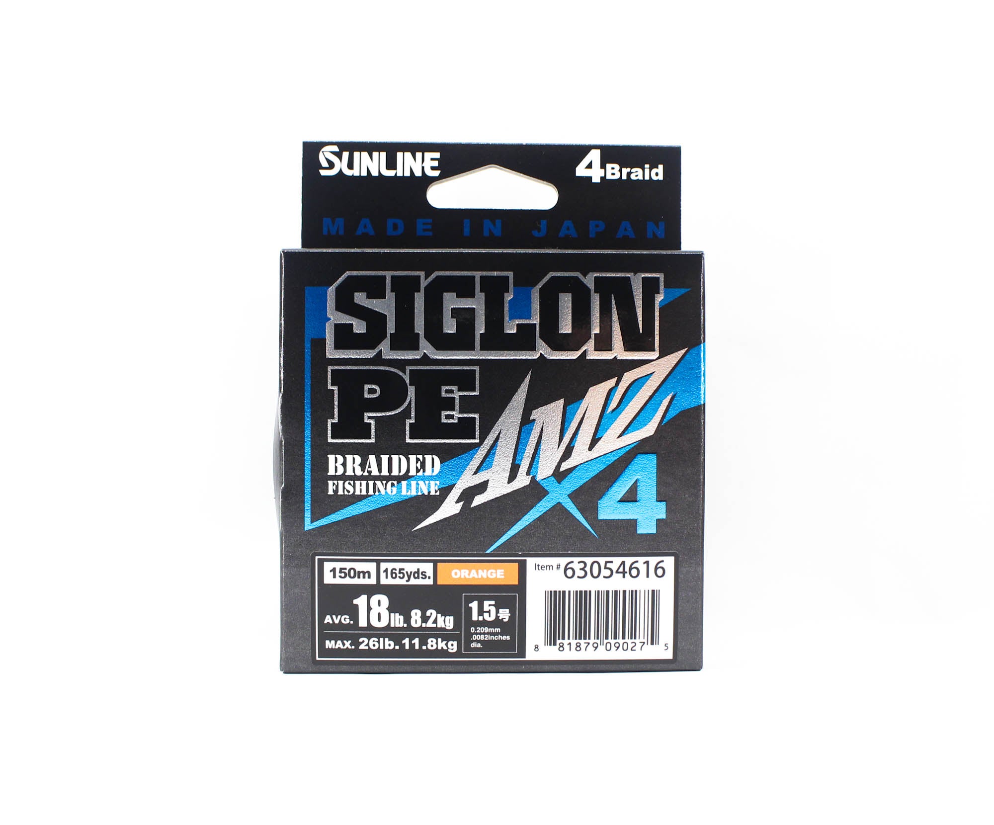 Sunline P.E Line X4 Siglon AMZ 150M P.E 1.5 18LB Orange (0275)