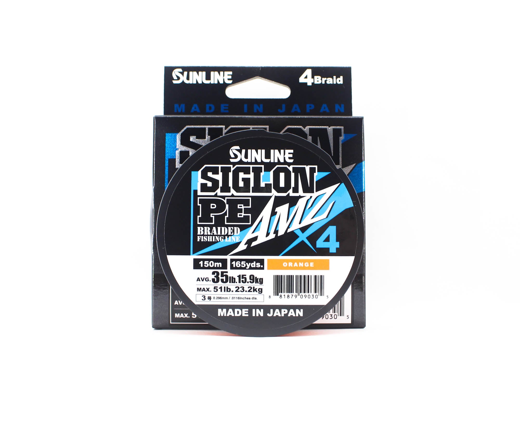 Sunline P.E Line X4 Siglon AMZ 150M P.E 3 35LB Orange (0305)