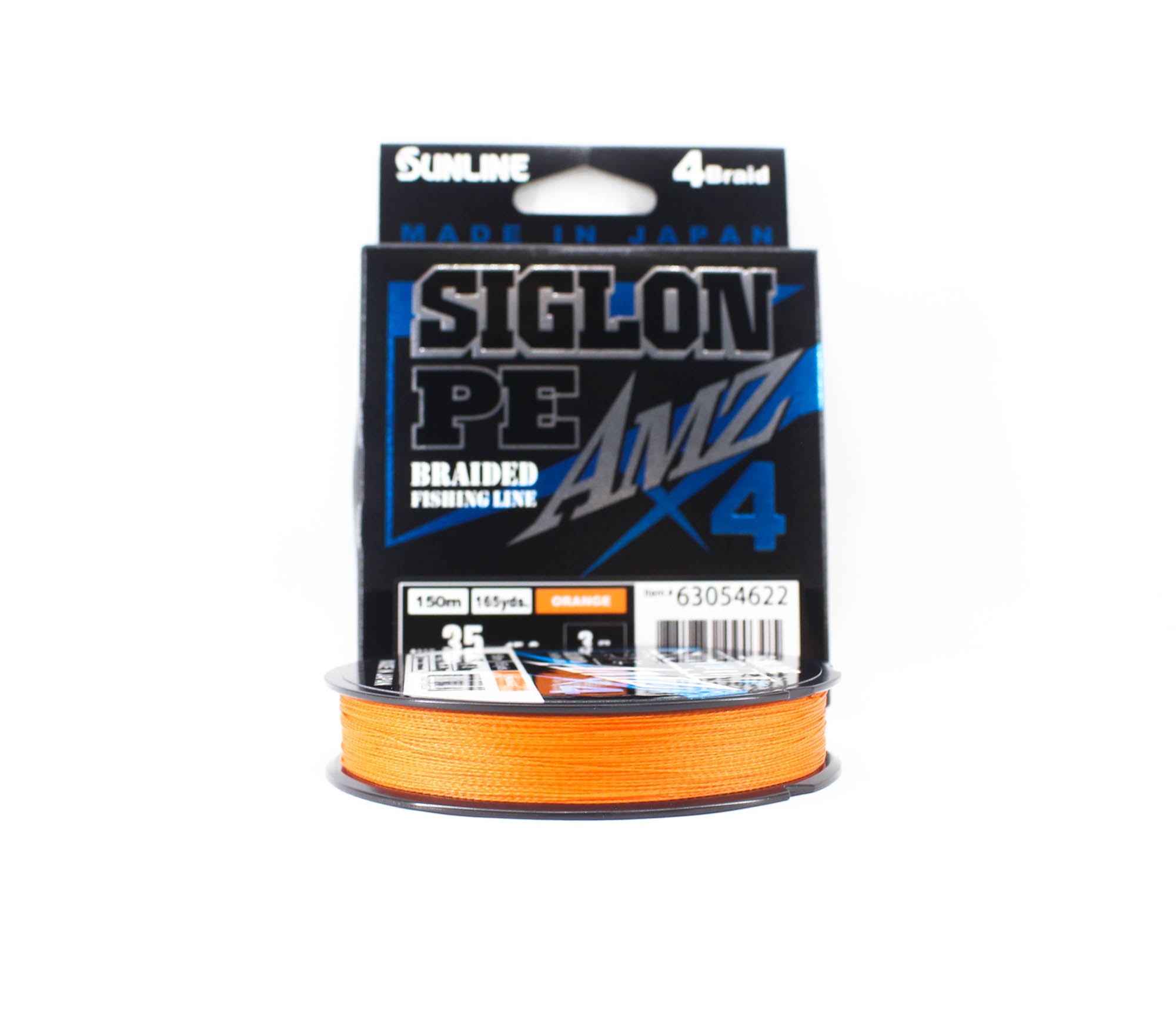 Sunline P.E Line X4 Siglon AMZ 150M P.E 3 35LB Orange (0305)