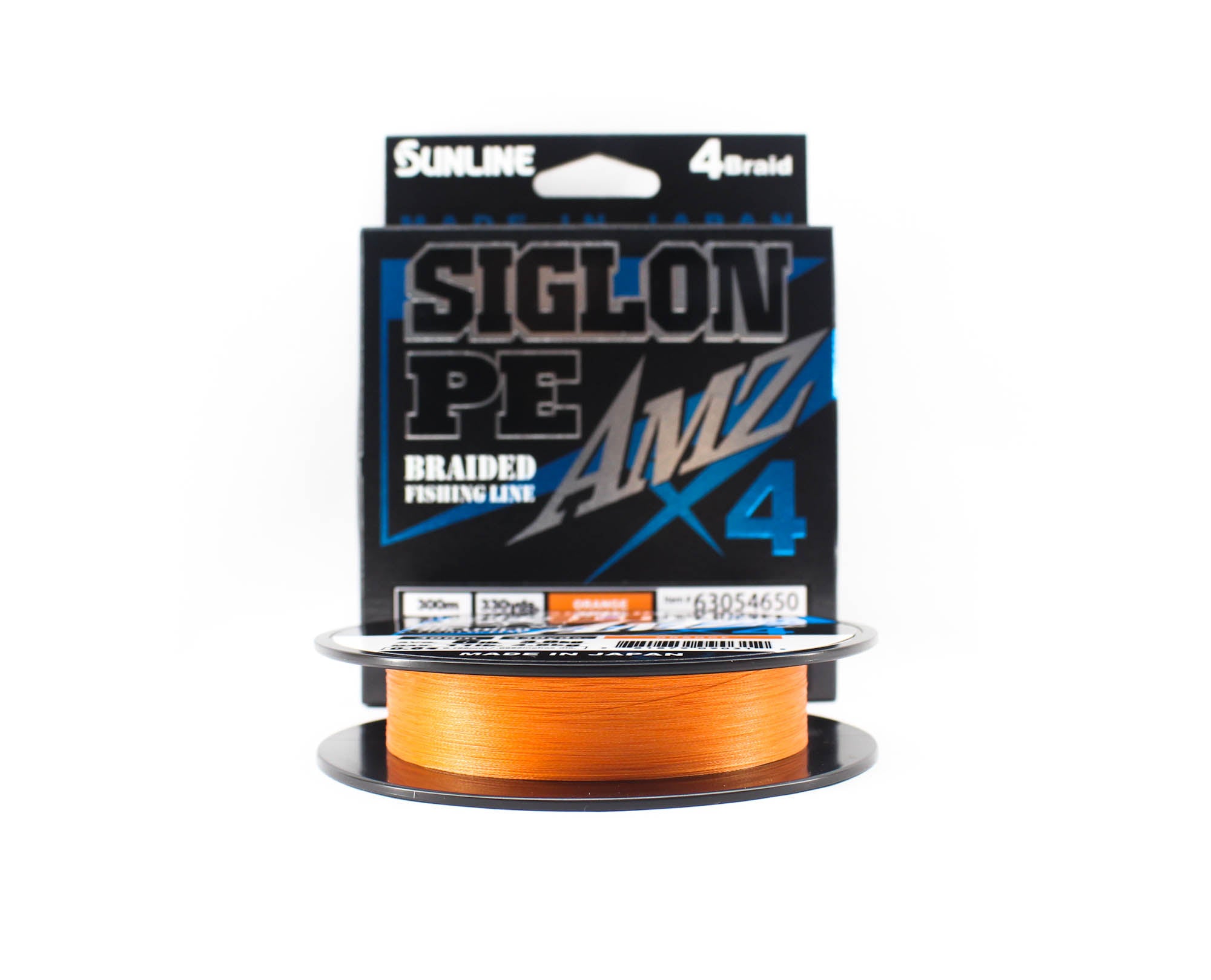Sunline P.E Line X4 Siglon AMZ 300M P.E 0.6 8LB Orange (0312)