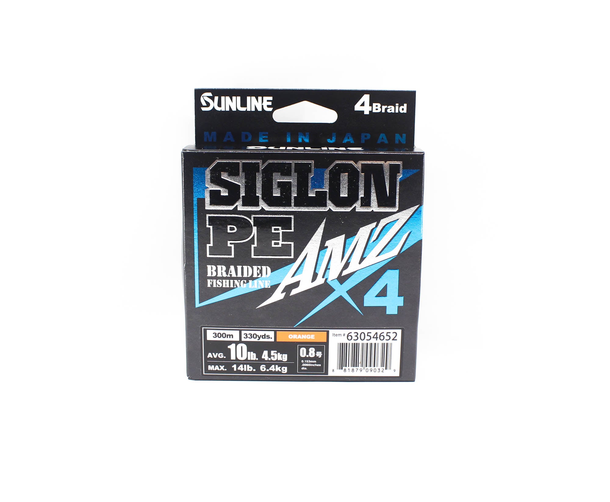 Sunline P.E Line X4 Siglon AMZ 300M P.E 0.8 10LB Orange (0329)