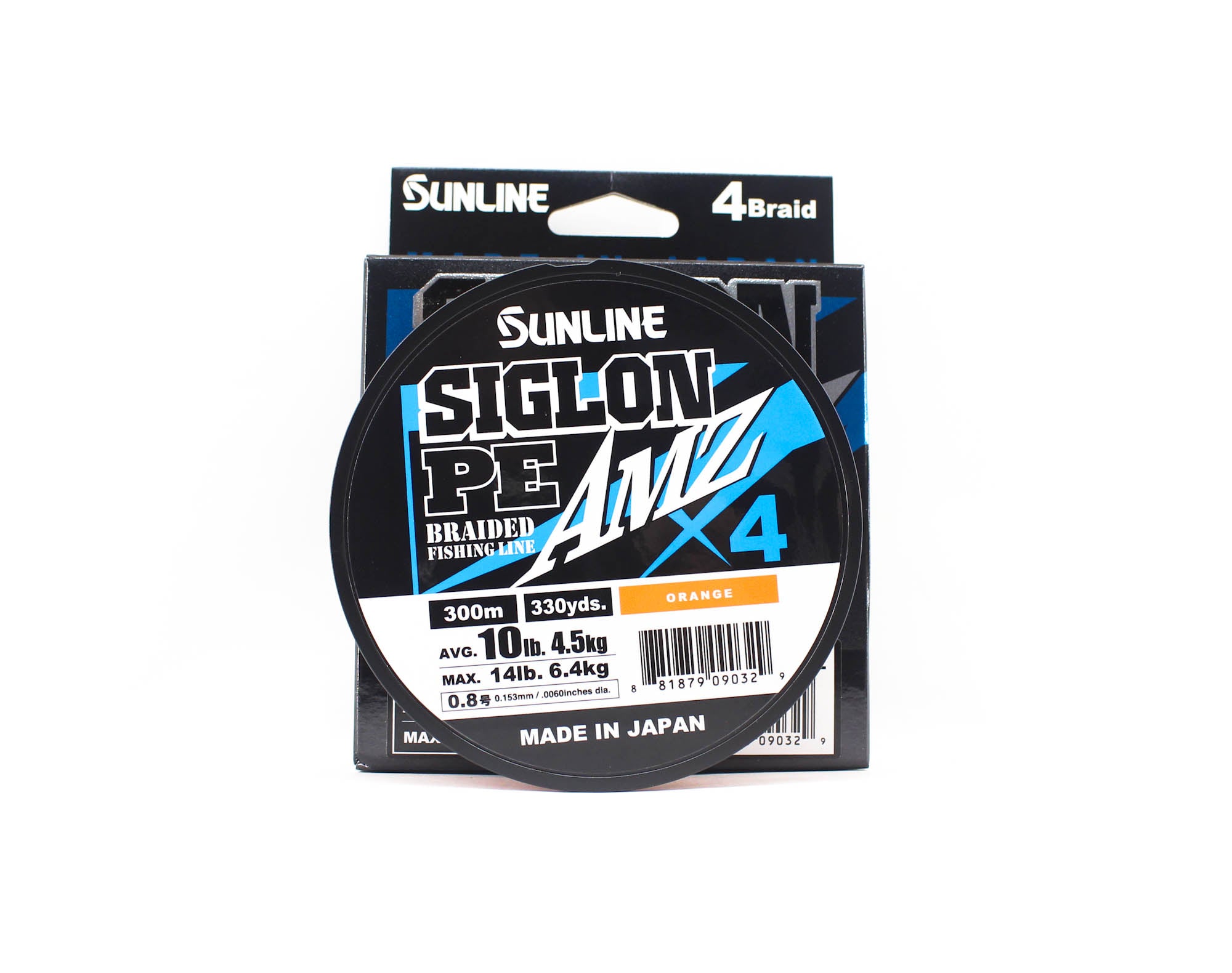 Sunline P.E Line X4 Siglon AMZ 300M P.E 0.8 10LB Orange (0329)