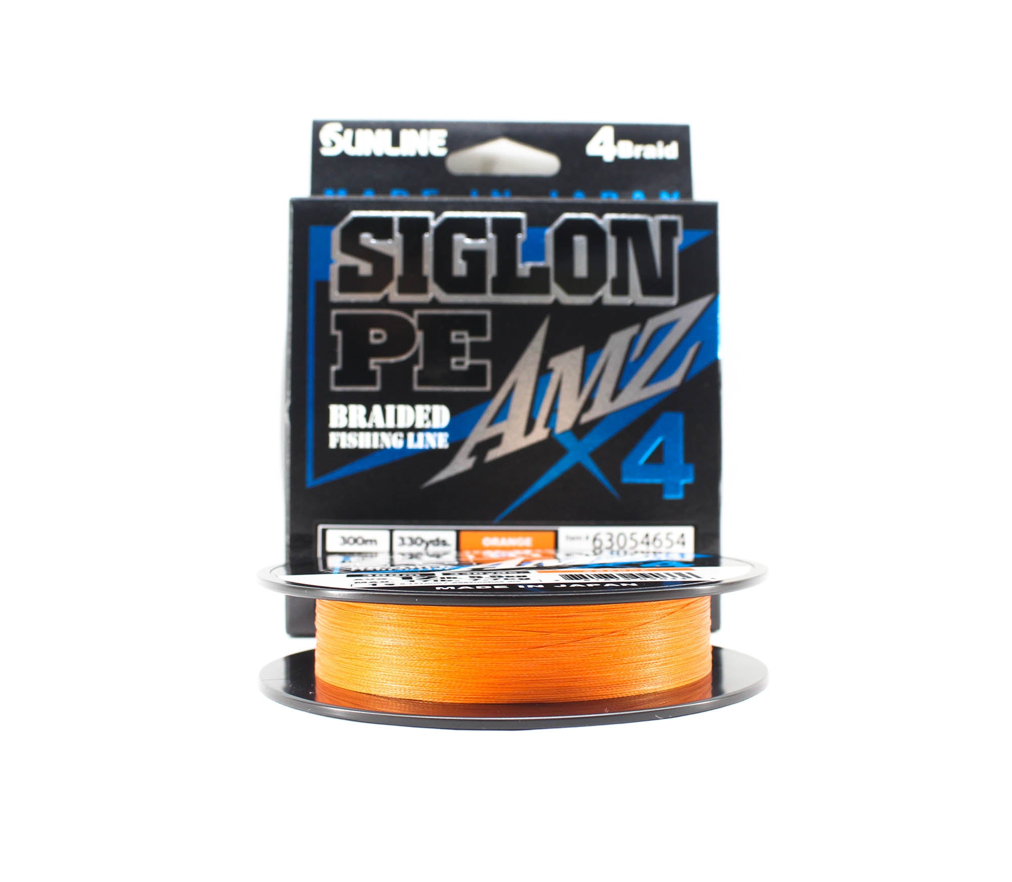 Sunline P.E Line X4 Siglon AMZ 300M P.E 1 12LB Orange (0336)