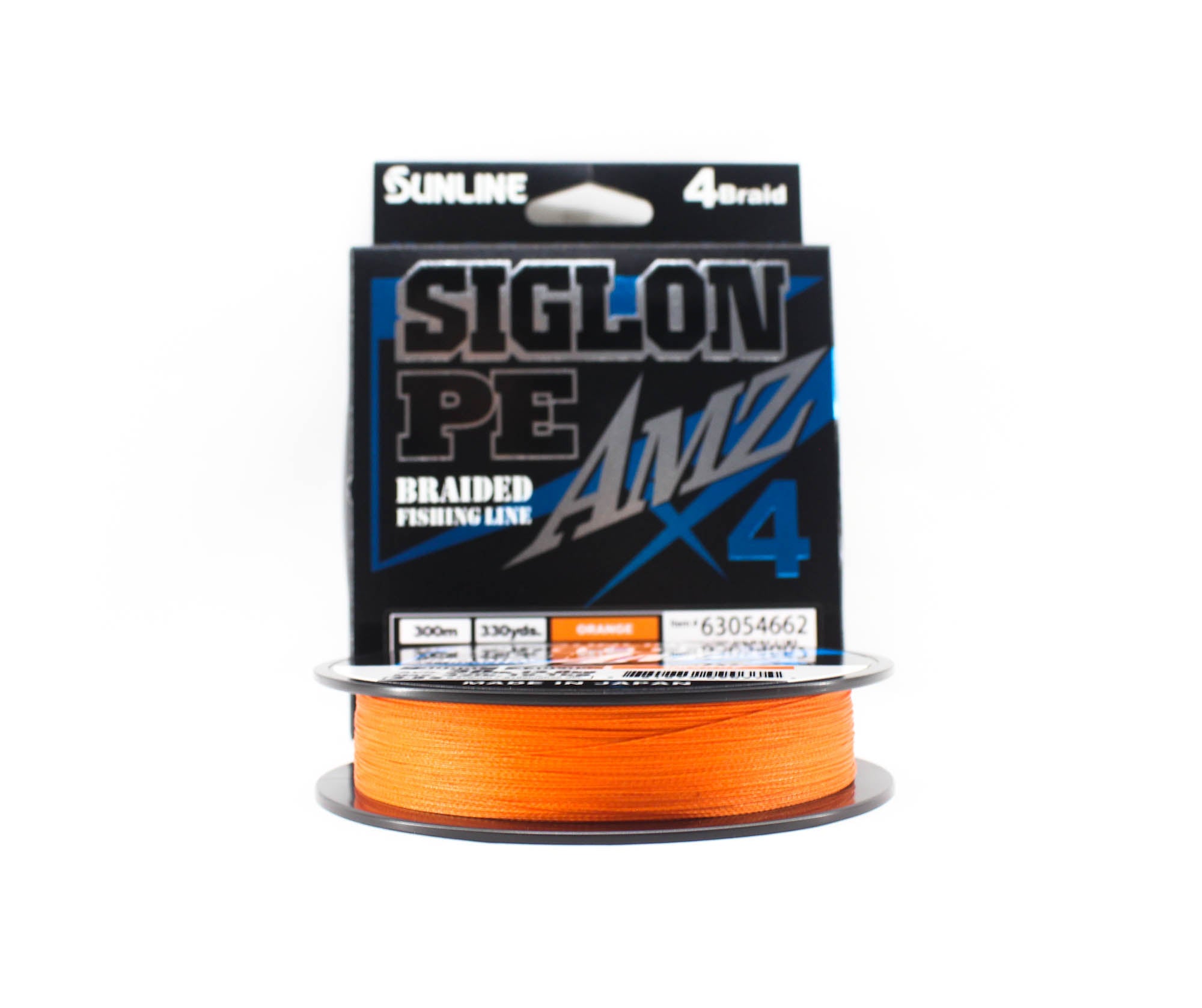 Sunline P.E Line X4 Siglon AMZ 300M P.E 2.5 30LB Orange (0374)