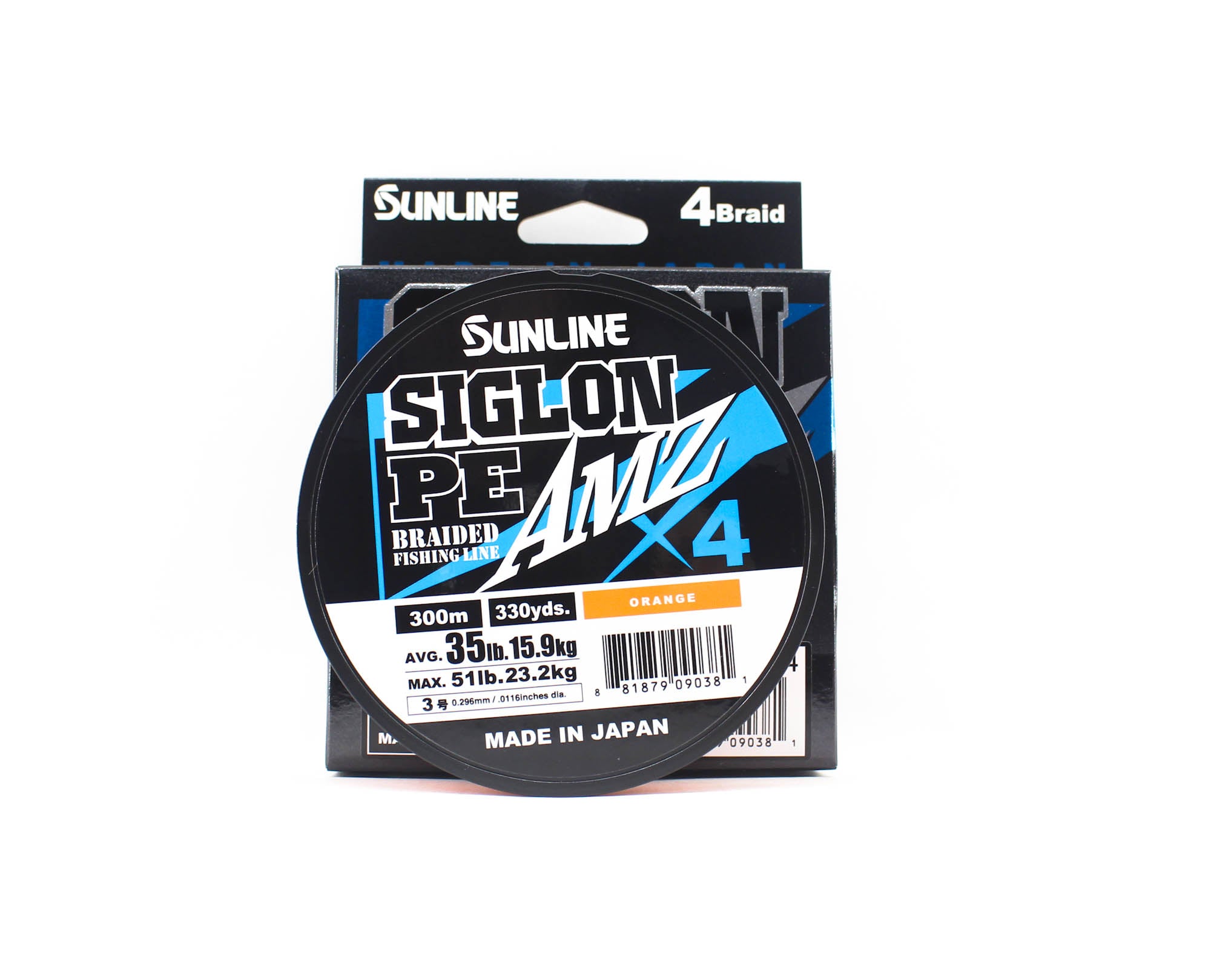 Sunline P.E Line X4 Siglon AMZ 300M P.E 3 35LB Orange (0381)