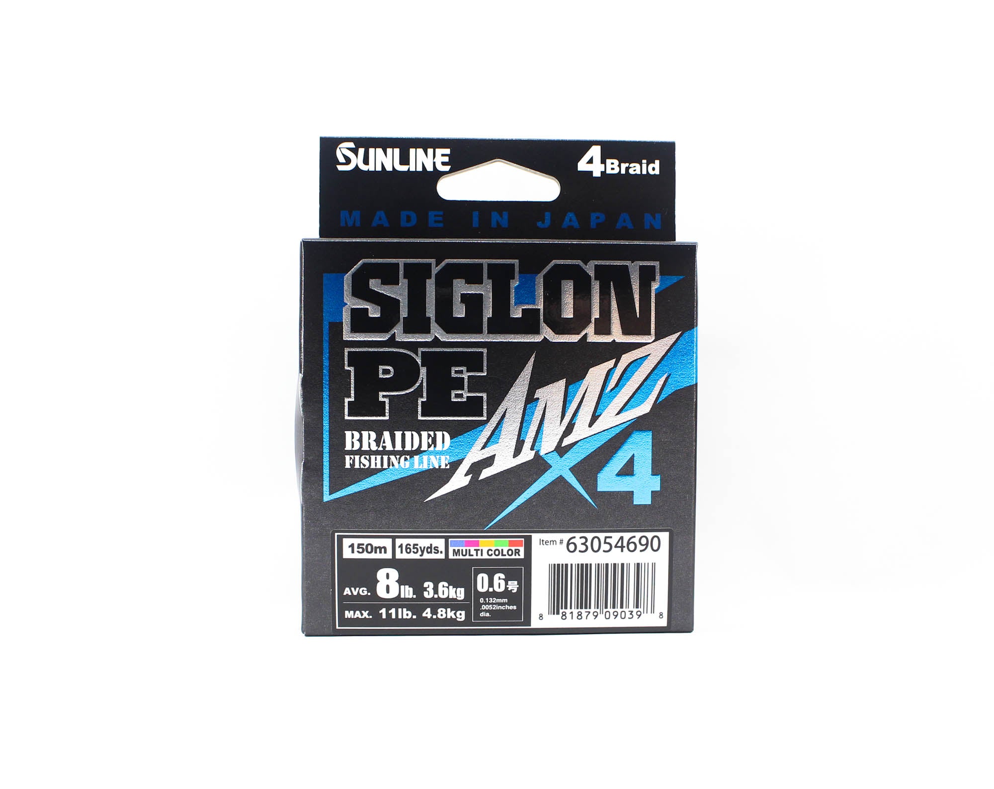 Sunline P.E Line X4 Siglon AMZ 150M P.E 0.6 8LB Multi (0398)