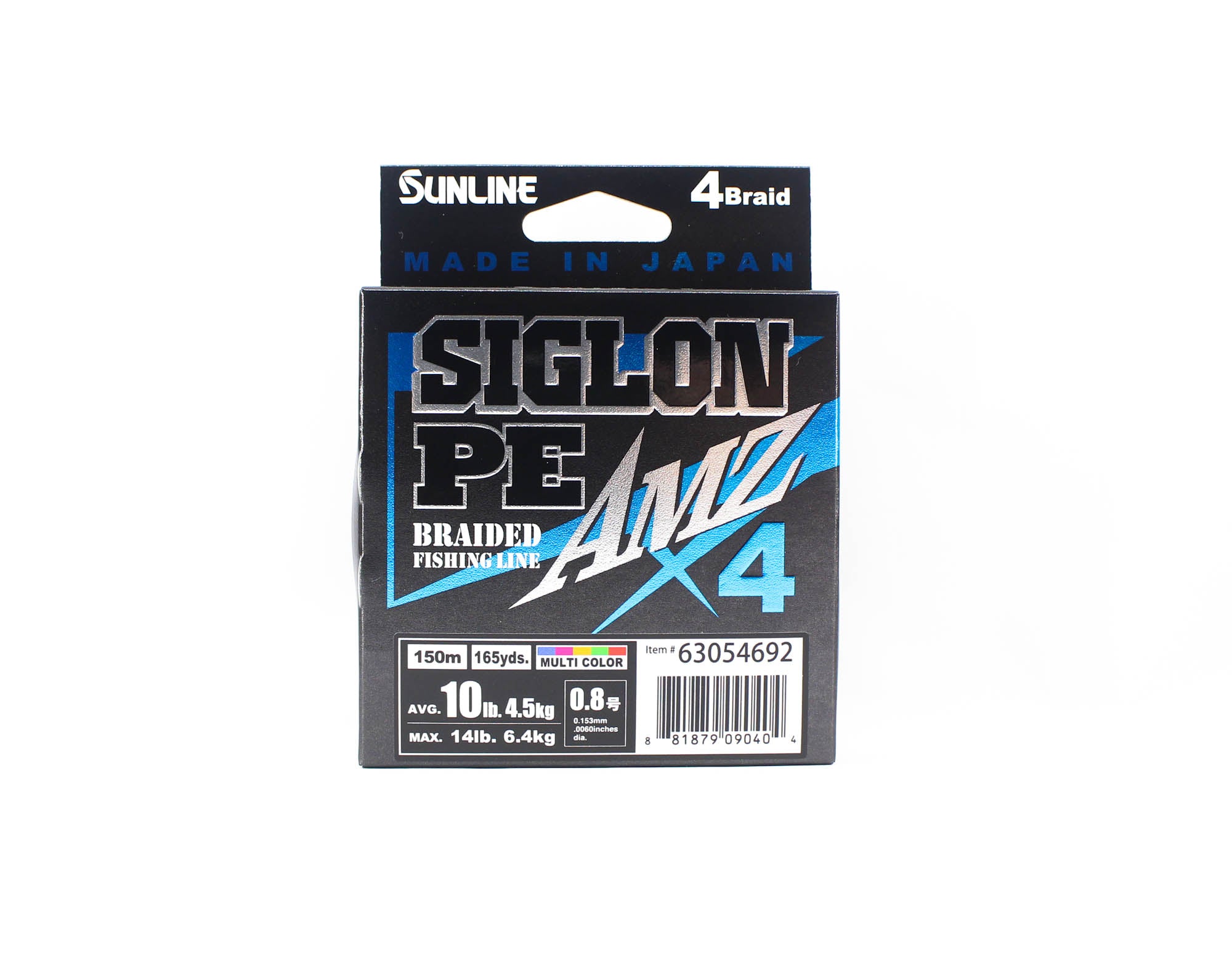 Sunline P.E Line X4 Siglon AMZ 150M P.E 0.8 10LB Multi (0404)