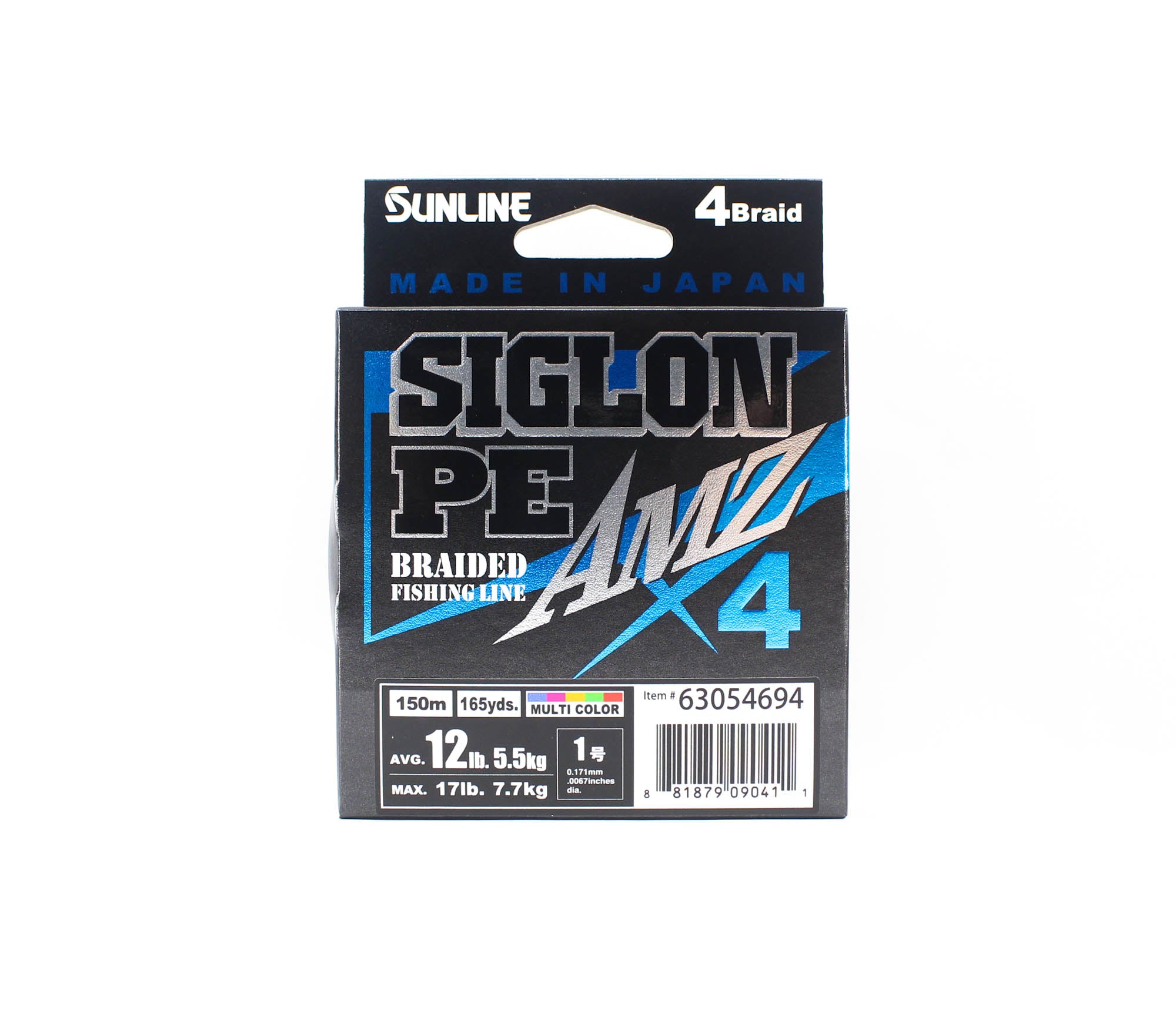 Sunline P.E Line X4 Siglon AMZ 150M P.E 1 12LB Multi (0411)