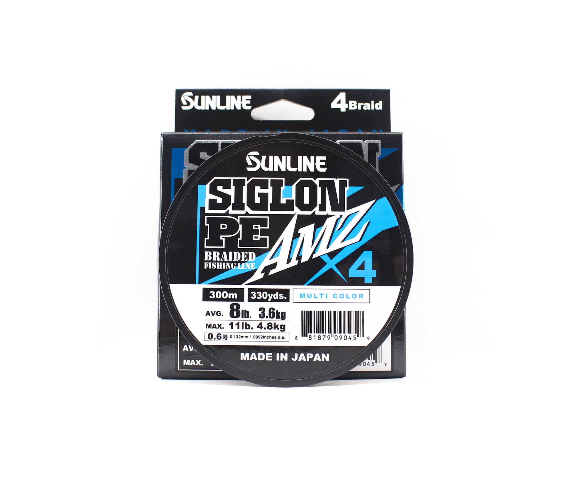 Sunline P.E Line X4 Siglon AMZ 300M P.E 0.6 8LB Multi (0459)