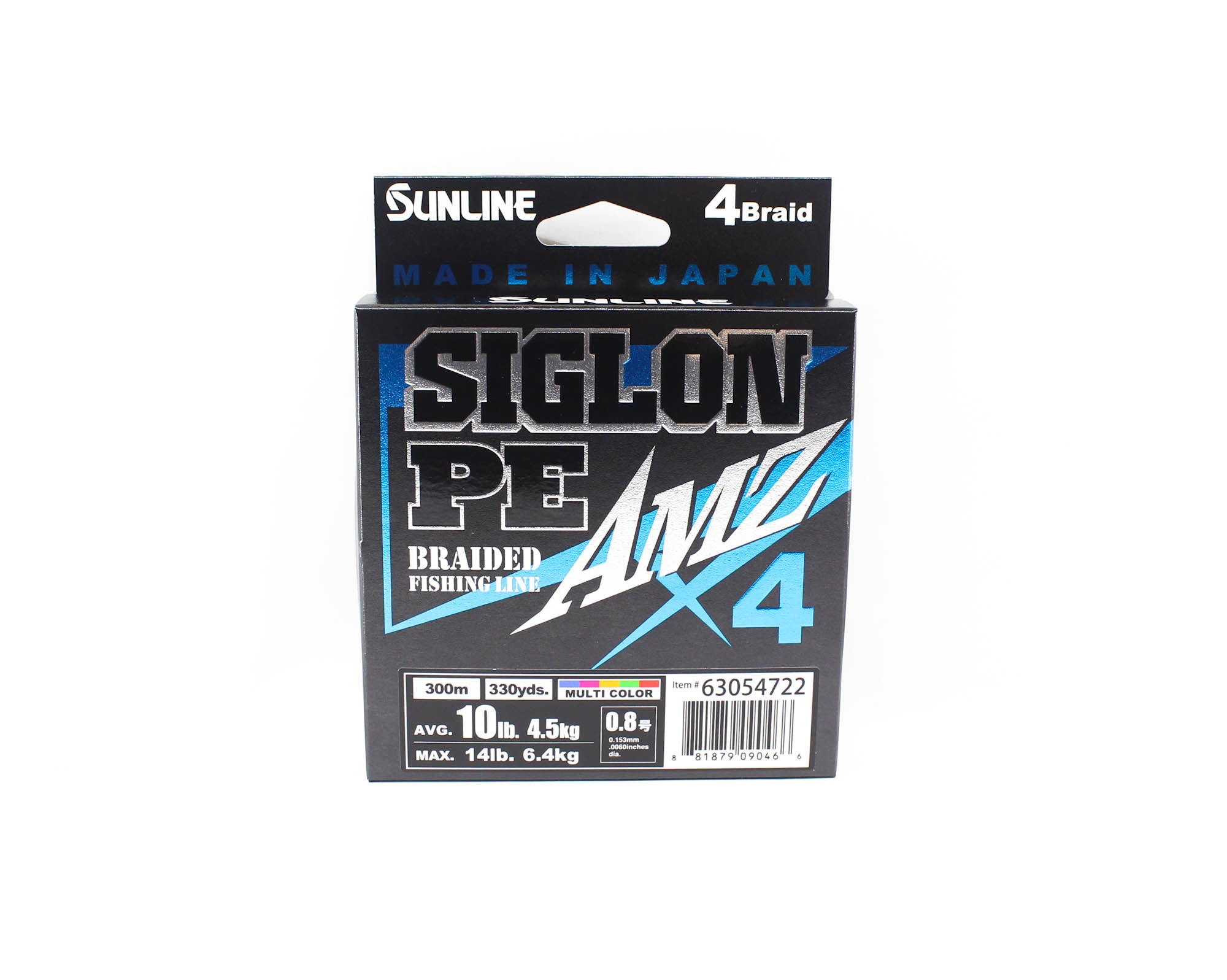 Sunline P.E Line X4 Siglon AMZ 300M P.E 0.8 10LB Multi (0466)