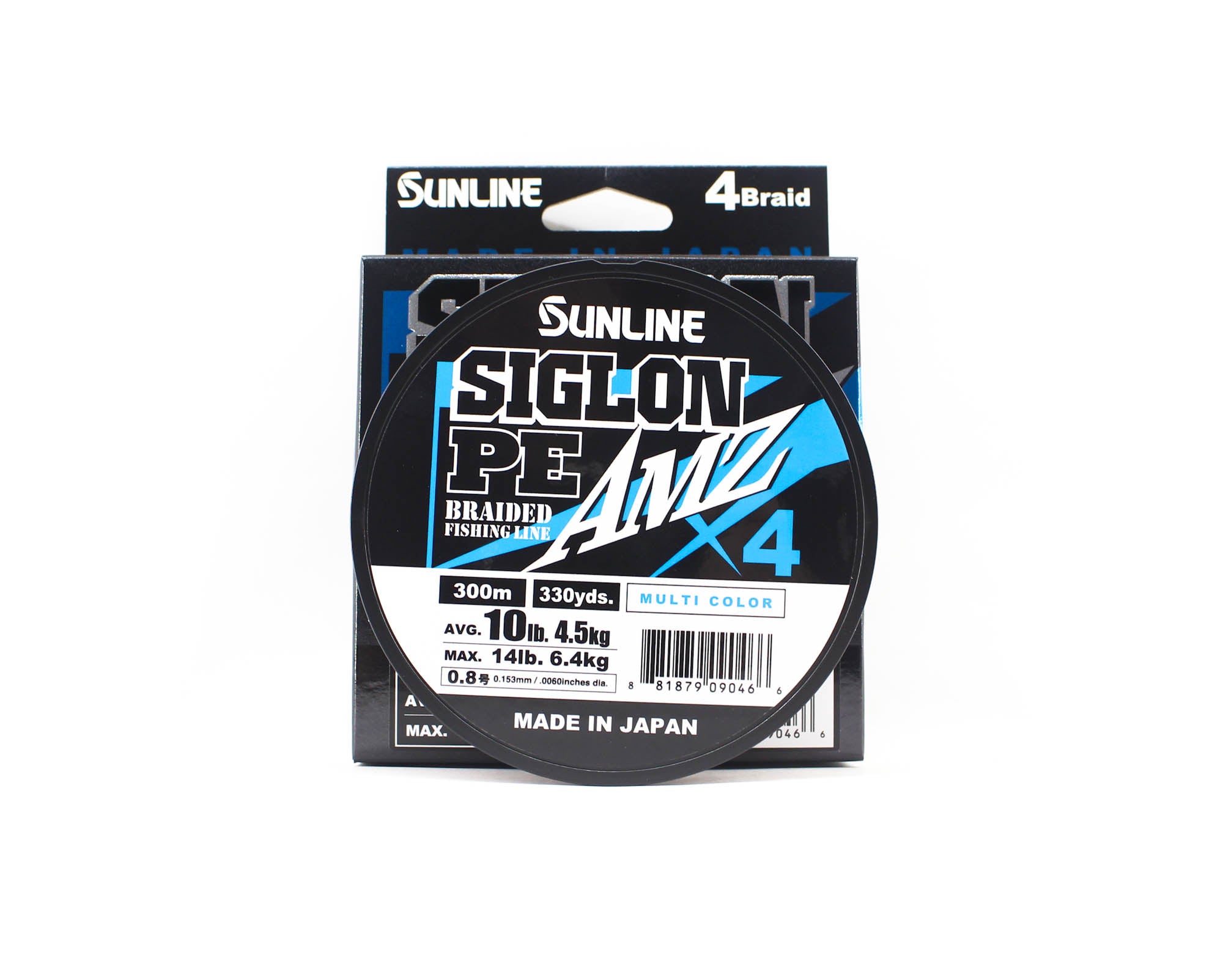 Sunline P.E Line X4 Siglon AMZ 300M P.E 0.8 10LB Multi (0466)