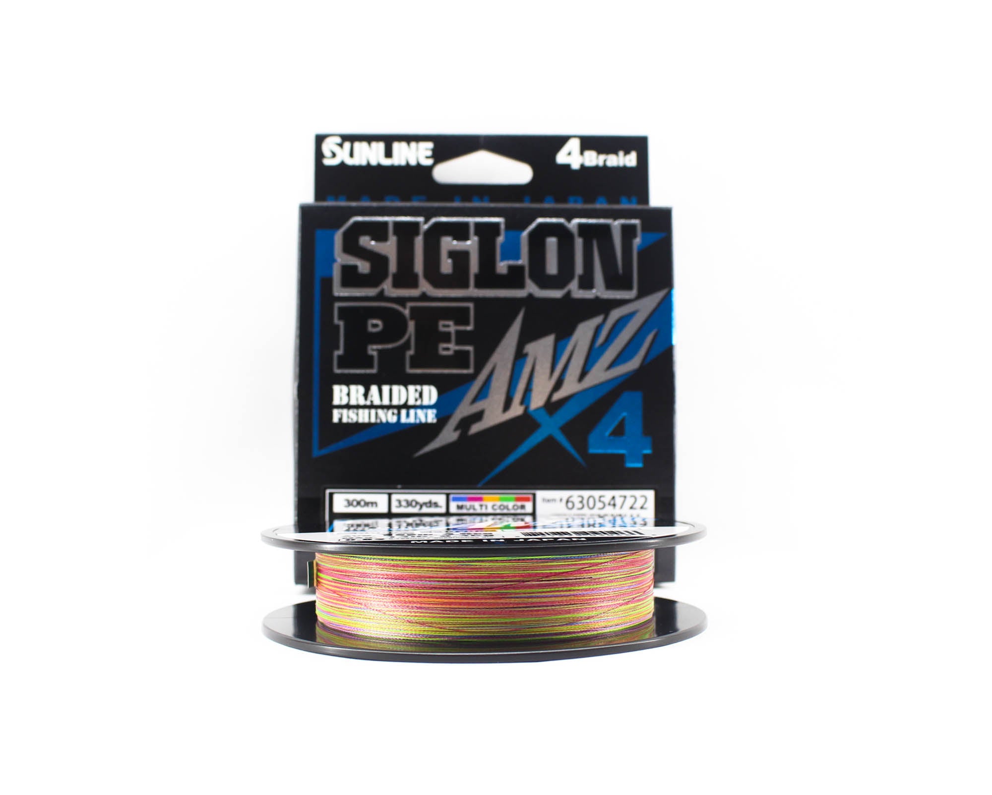 Sunline P.E Line X4 Siglon AMZ 300M P.E 0.8 10LB Multi (0466)