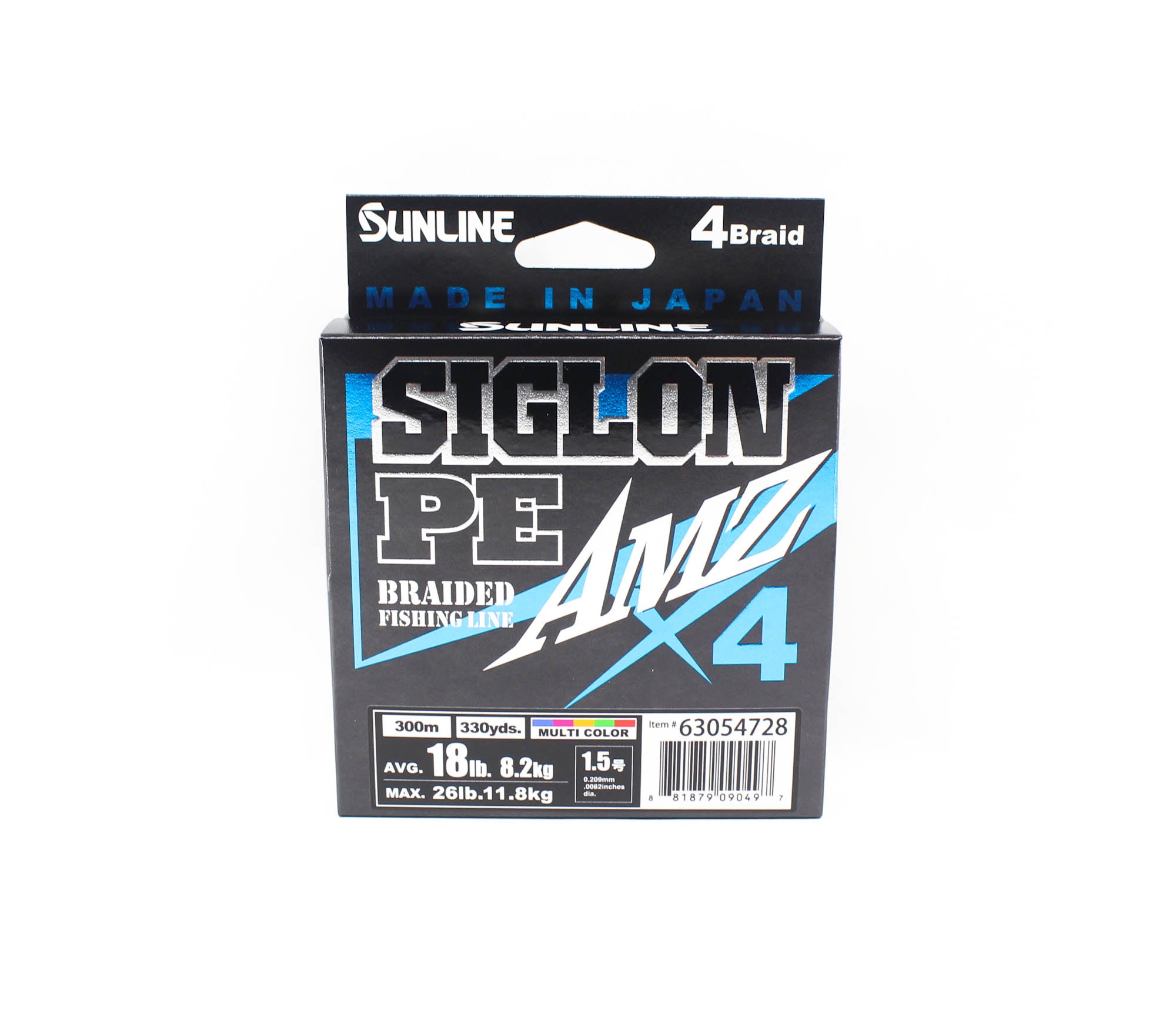 Sunline P.E Line X4 Siglon AMZ 300M P.E 1.5 18LB Multi (0497)