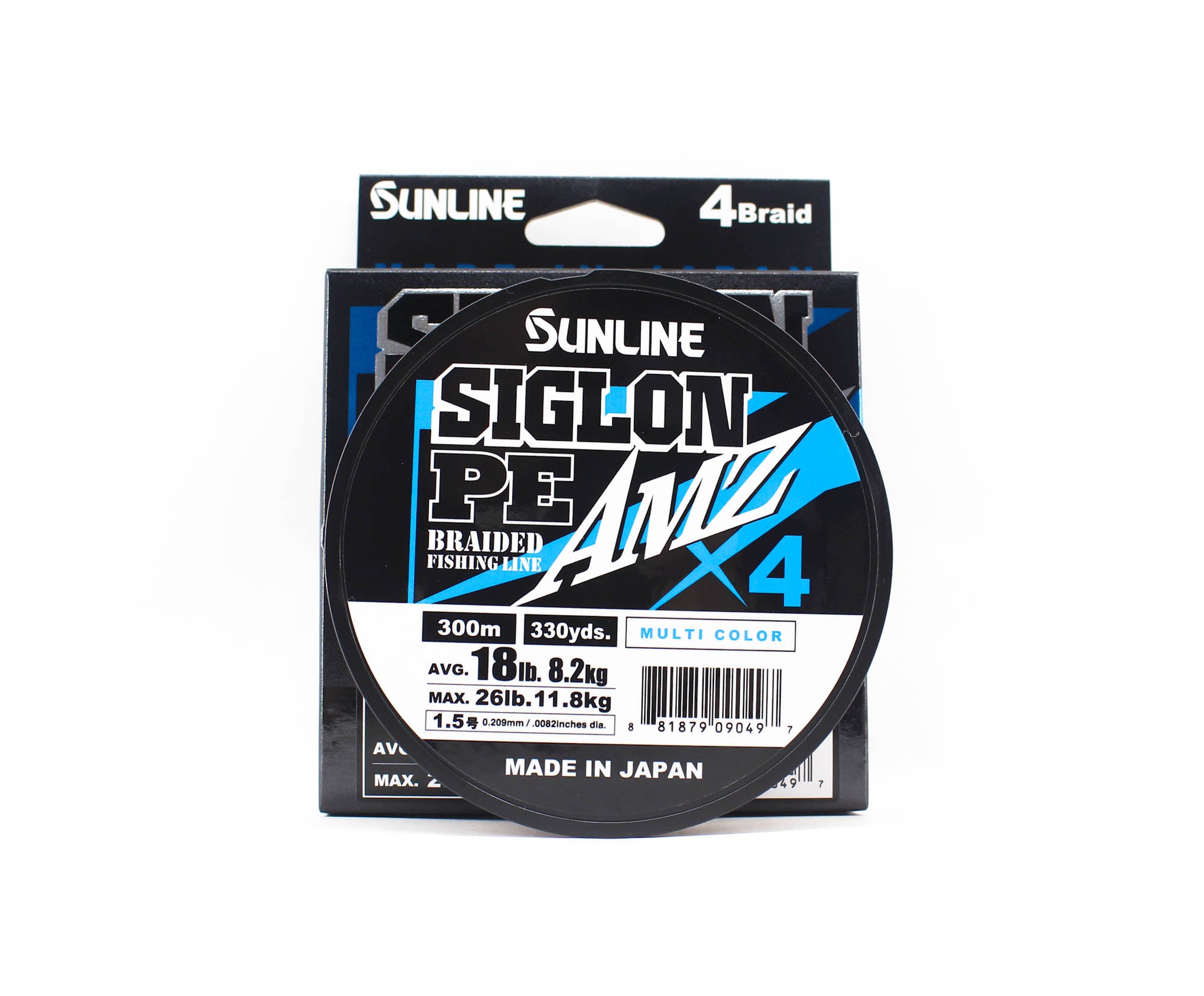 Sunline P.E Line X4 Siglon AMZ 300M P.E 1.5 18LB Multi (0497)