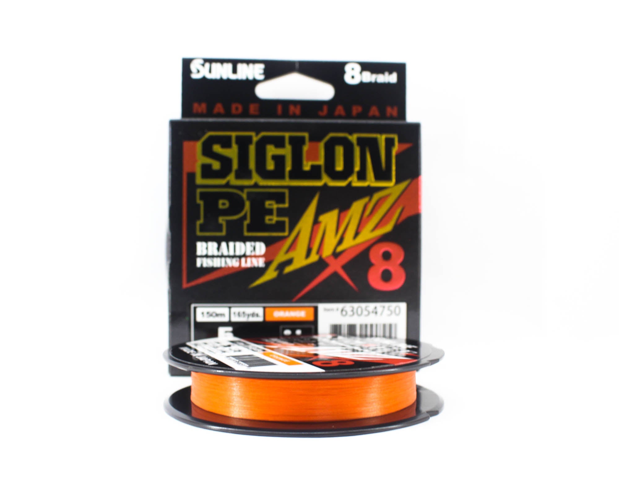 Sunline P.E Line X8 Siglon AMZ 150m P.E 0.4 5LB Orange (0510)