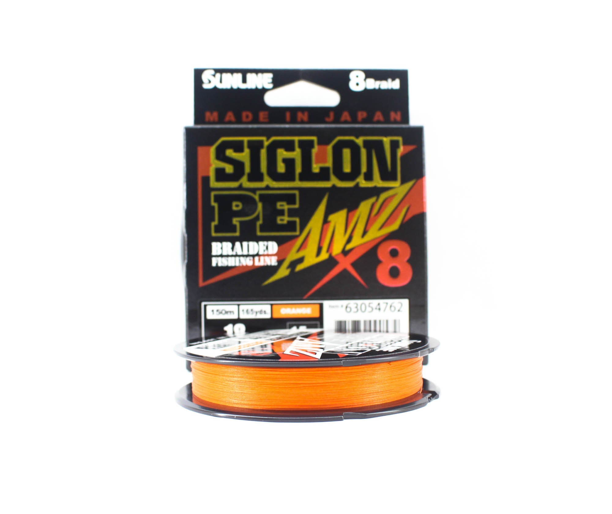 Sunline P.E Line X8 Siglon AMZ 150m P.E 1.5 18LB Orange (0572)