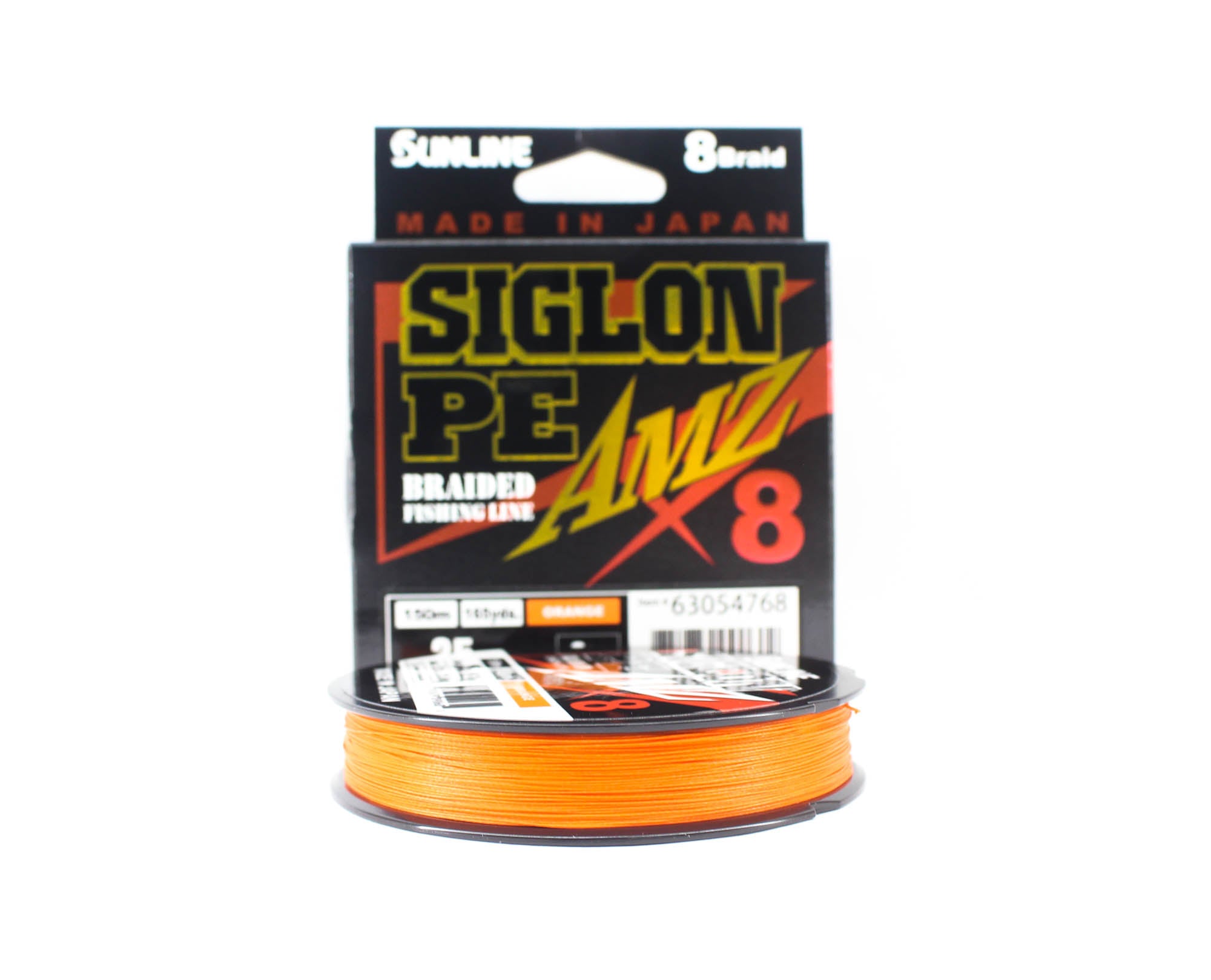 Sunline P.E Line X8 Siglon AMZ 150m P.E 3 35LB Orange (0602)