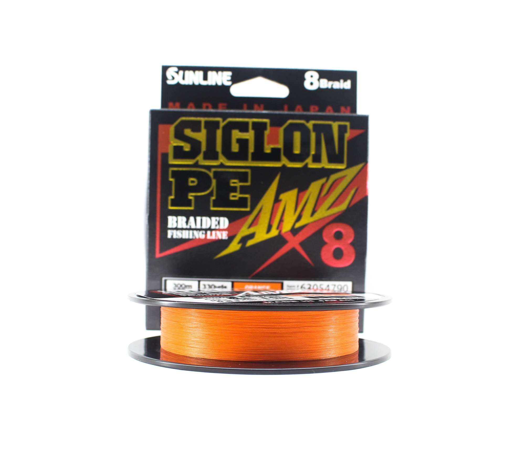 Sunline P.E Line X8 Siglon AMZ 300m P.E 0.6 8LB Orange (0619)