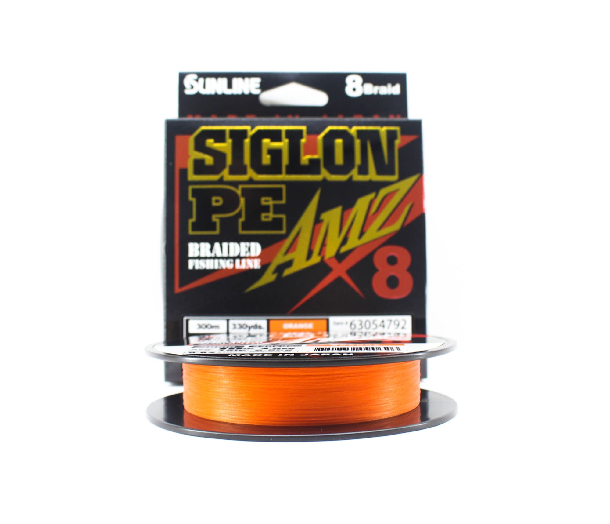 Sunline P.E Line X8 Siglon AMZ 300m P.E 0.8 10LB Orange (0626)