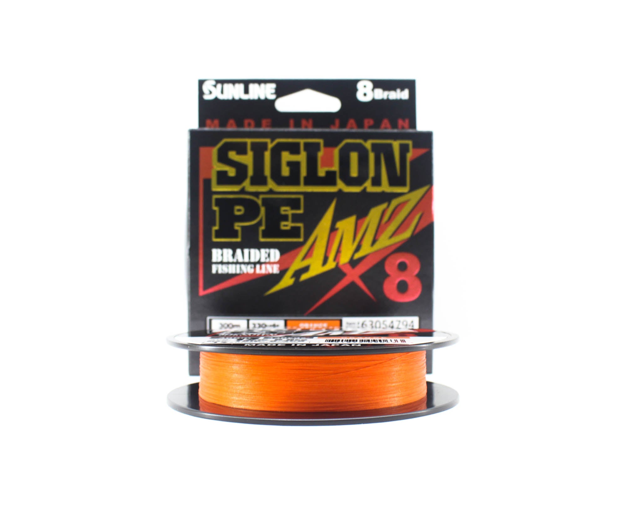 Sunline P.E Line X8 Siglon AMZ 300m P.E 1 12LB Orange (0633)