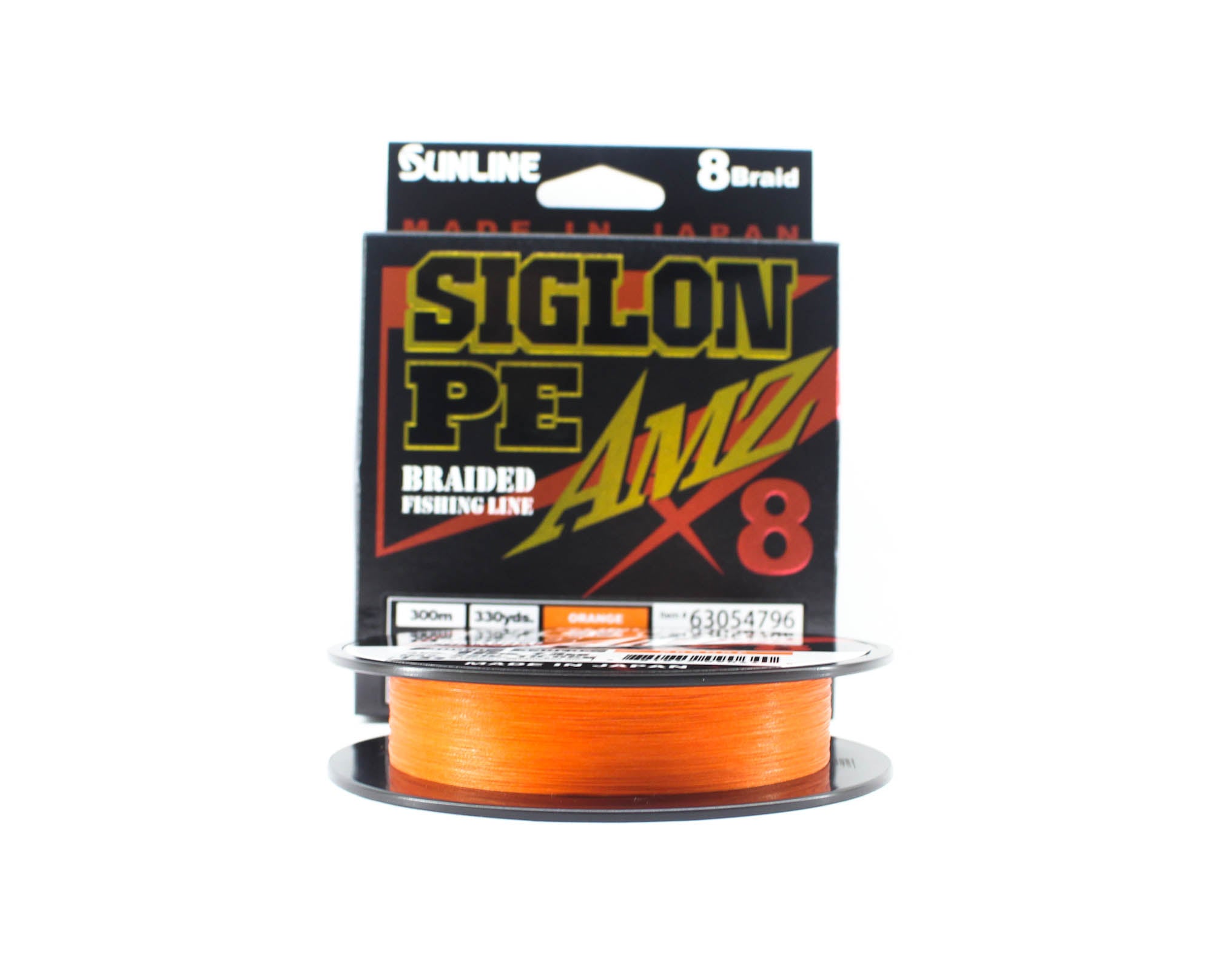 Sunline P.E Line X8 Siglon AMZ 300m P.E 1.2 16LB Orange (0640)