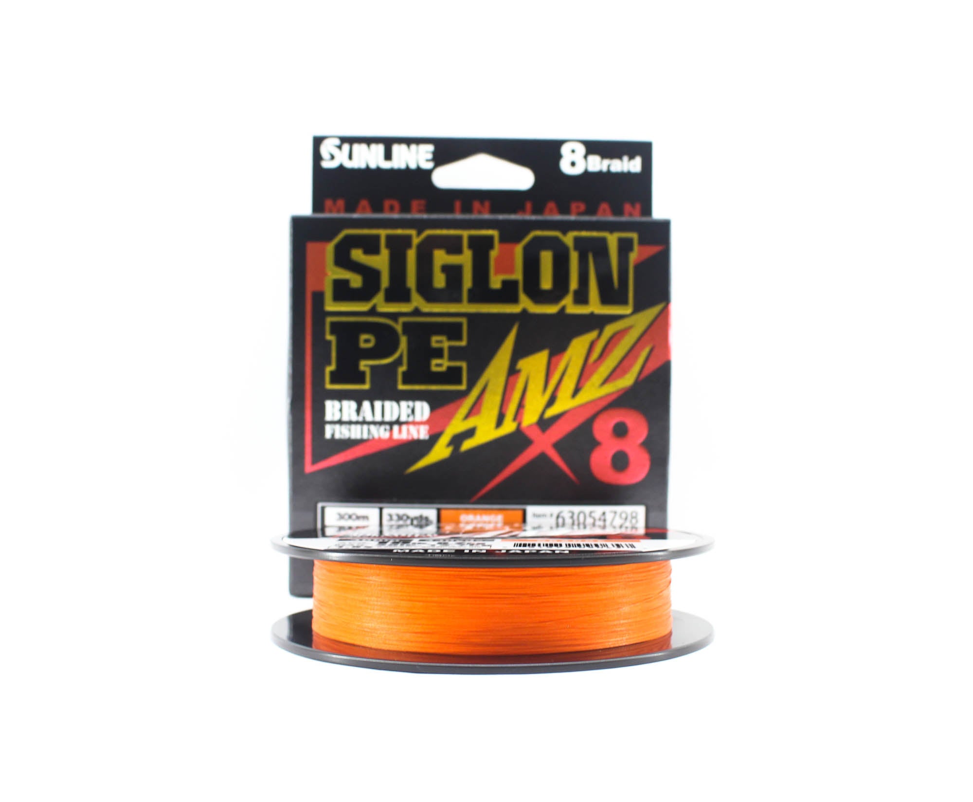 Sunline P.E Line X8 Siglon AMZ 300m P.E 1.5 18LB Orange (0657)