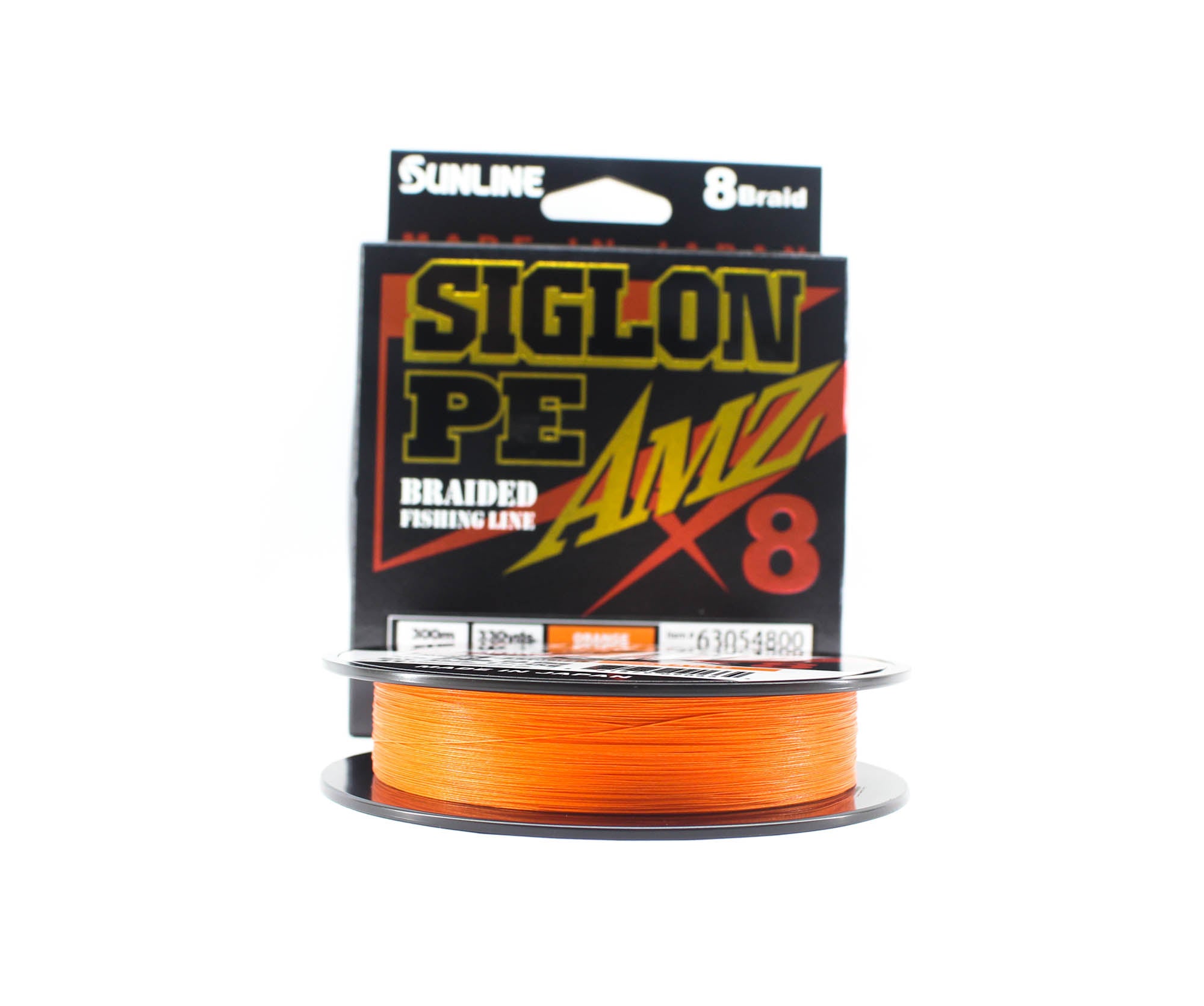 Sunline P.E Line X8 Siglon AMZ 300m P.E 2 24LB Orange (0664)