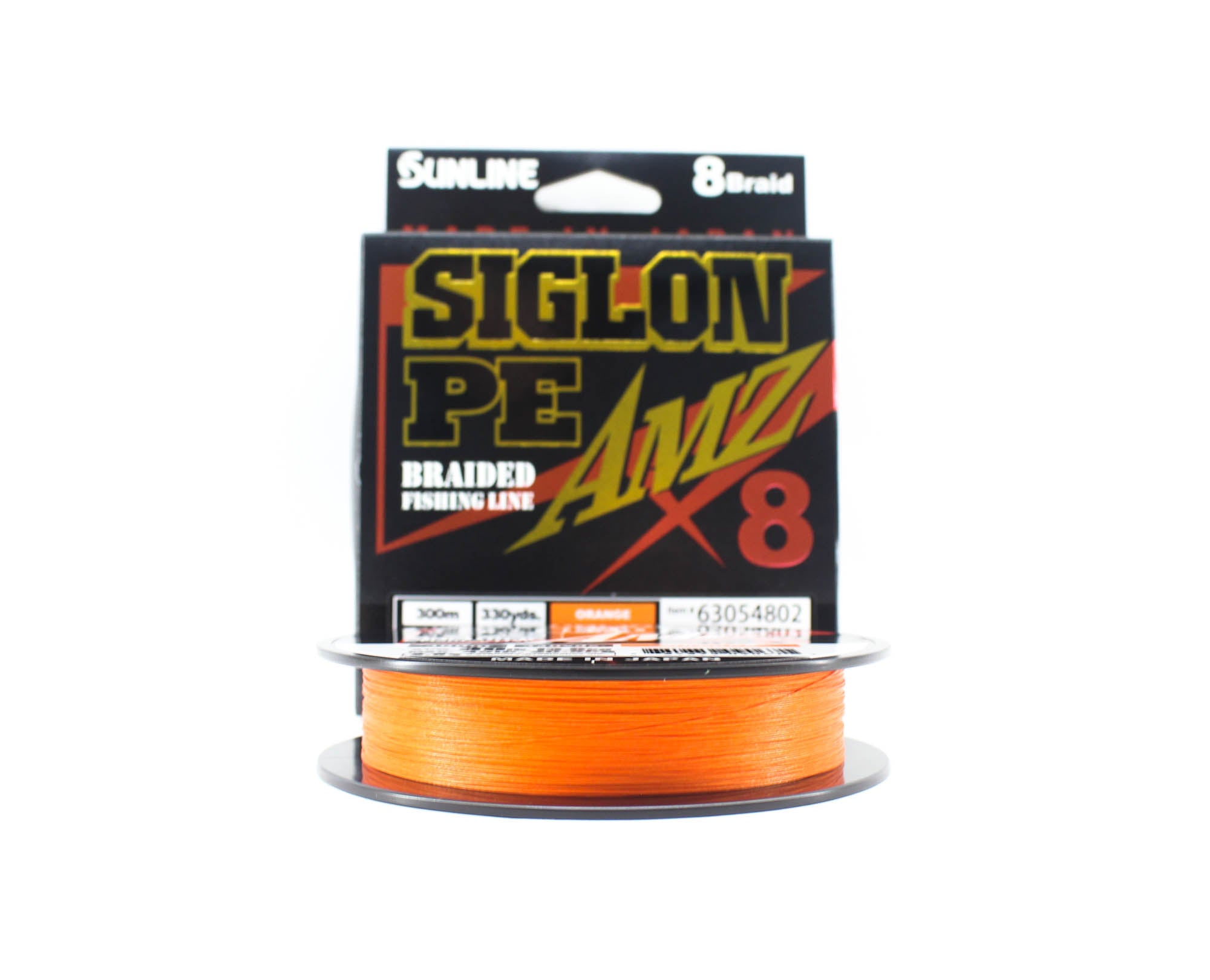 Sunline P.E Line X8 Siglon AMZ 300m P.E 2.5 30LB Orange (0671)