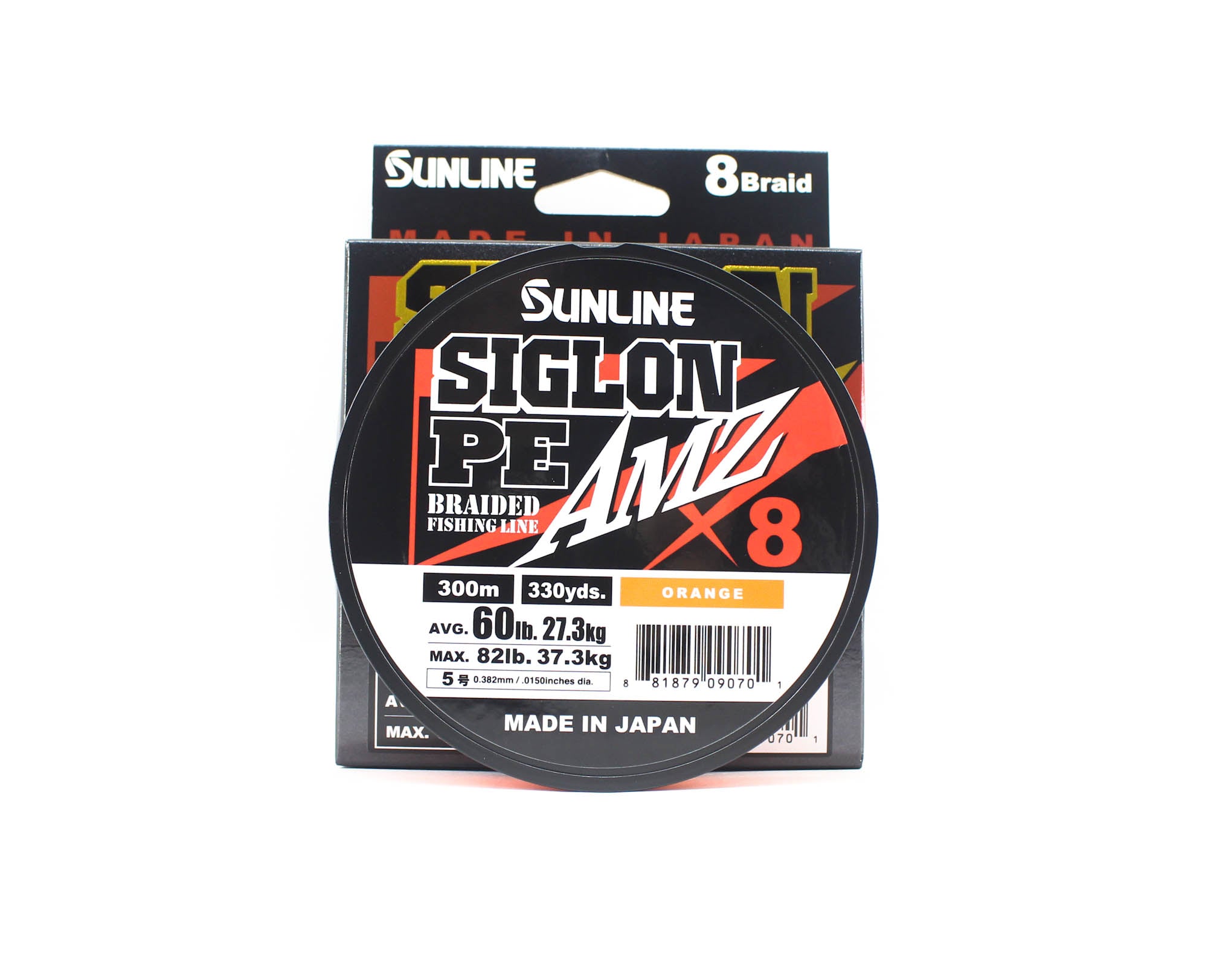 Sunline P.E Line X8 Siglon AMZ 300m P.E 5 60LB Orange (0701)