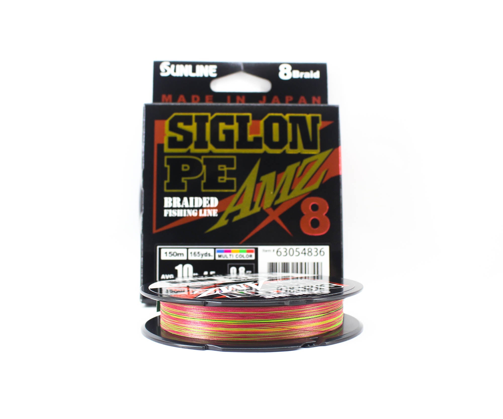 Sunline P.E Line X8 Siglon AMZ 150m P.E 0.8 10LB Multi (0749)