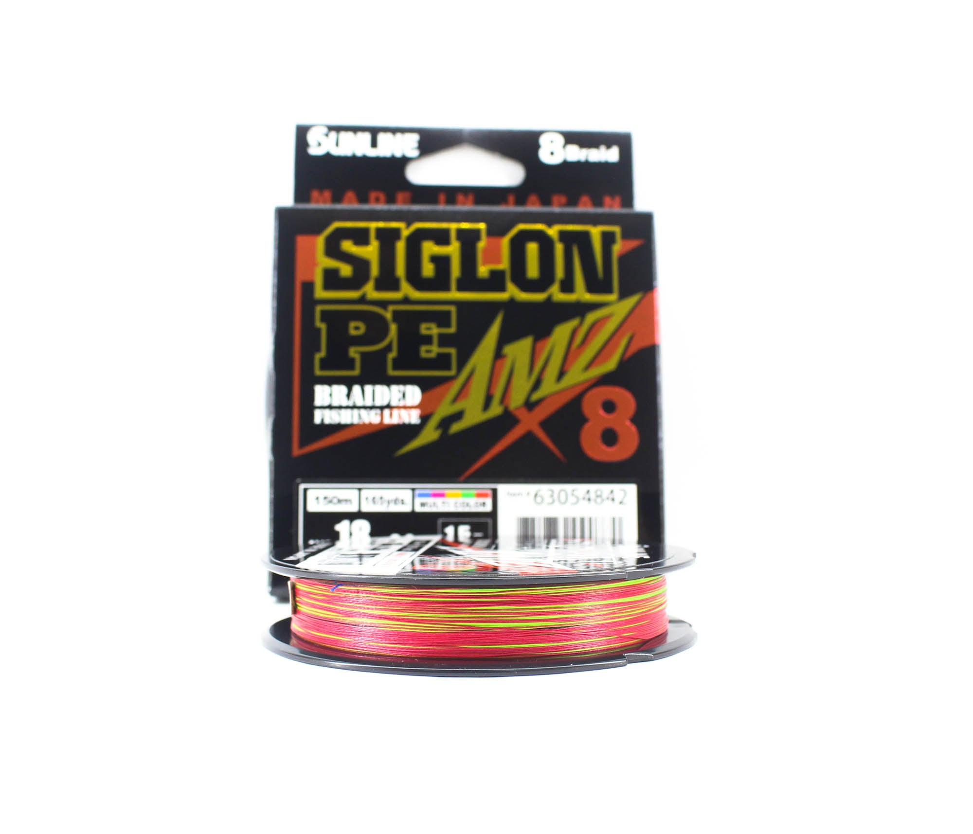 Sunline P.E Line X8 Siglon AMZ 150m P.E 1.5 18LB Multi (0770)