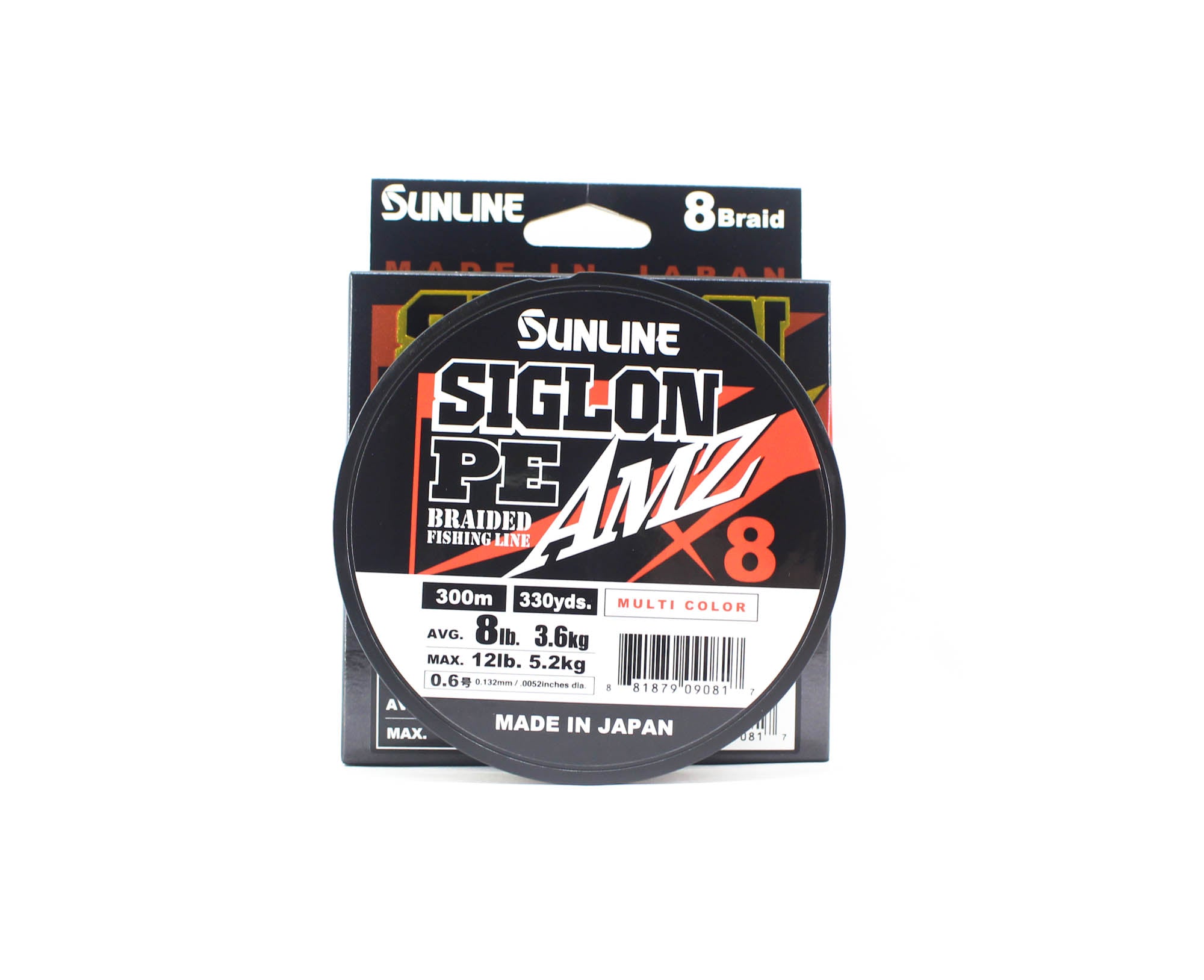 Sunline P.E Line X8 Siglon AMZ 300m P.E 0.6 8LB Multi (0817)