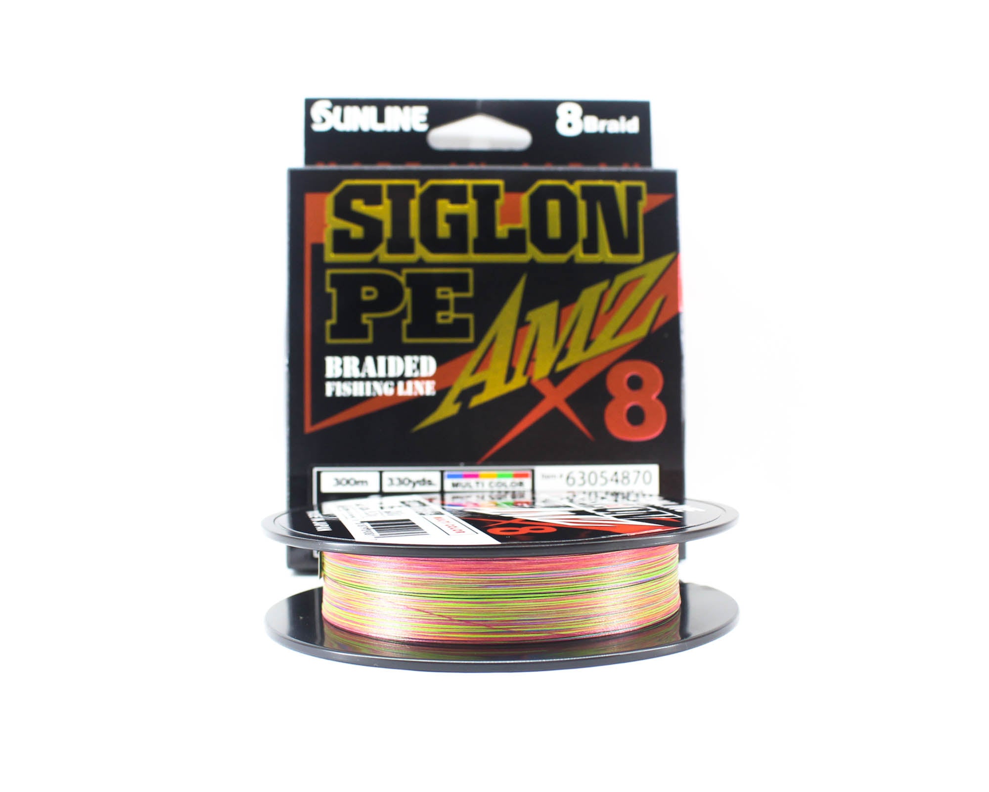 Sunline P.E Line X8 Siglon AMZ 300m P.E 0.6 8LB Multi (0817)