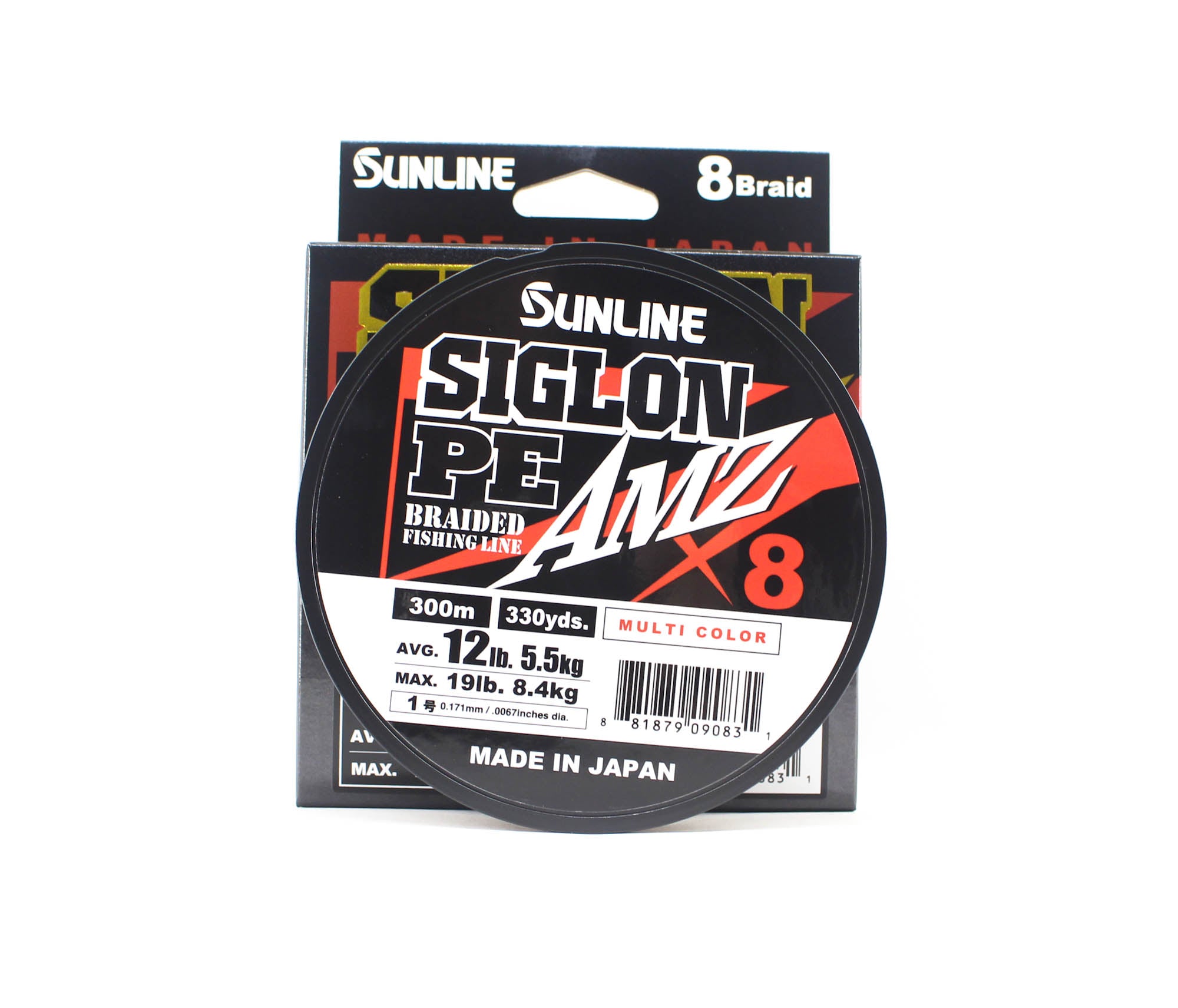 Sunline P.E Line X8 Siglon AMZ 300m P.E 1 12LB Multi (0831)