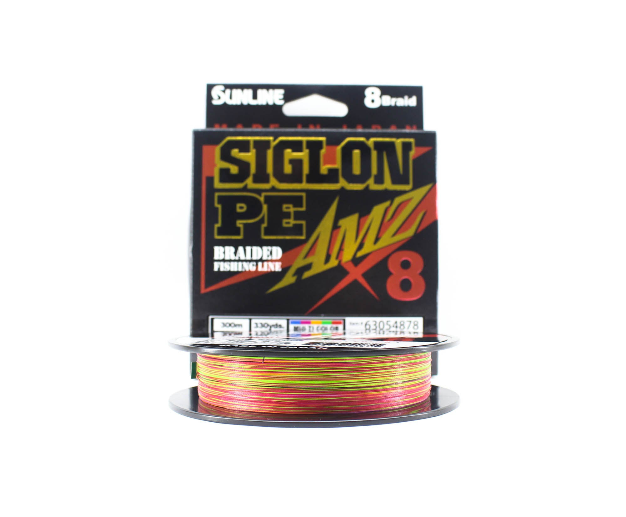 Sunline P.E Line X8 Siglon AMZ 300m P.E 1.5 18LB Multi (0855)